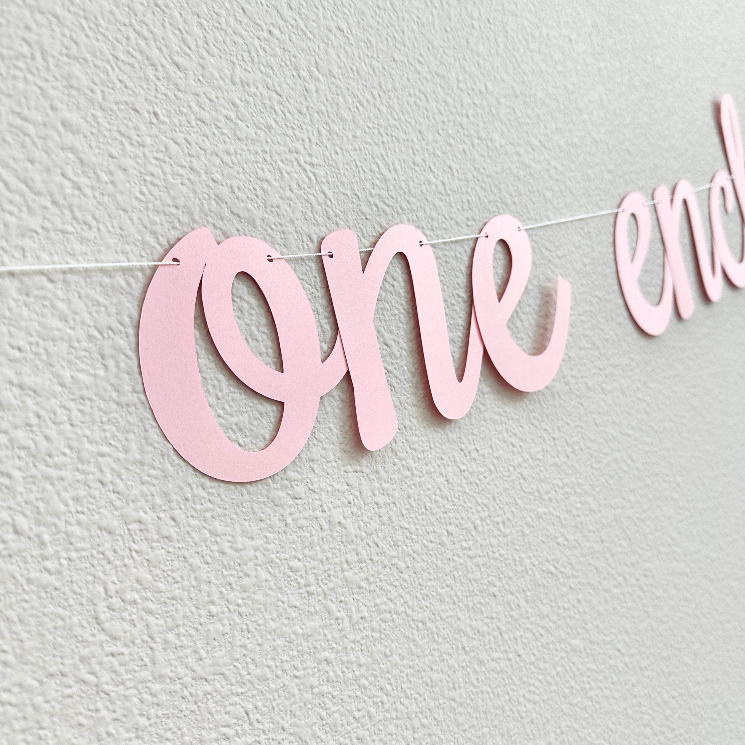 One Enchanted Year, 1st Birthday Ideas, Enchanted Birthday Decorations, One Enchanted Year Birthday Banner, 1st Birthday Party