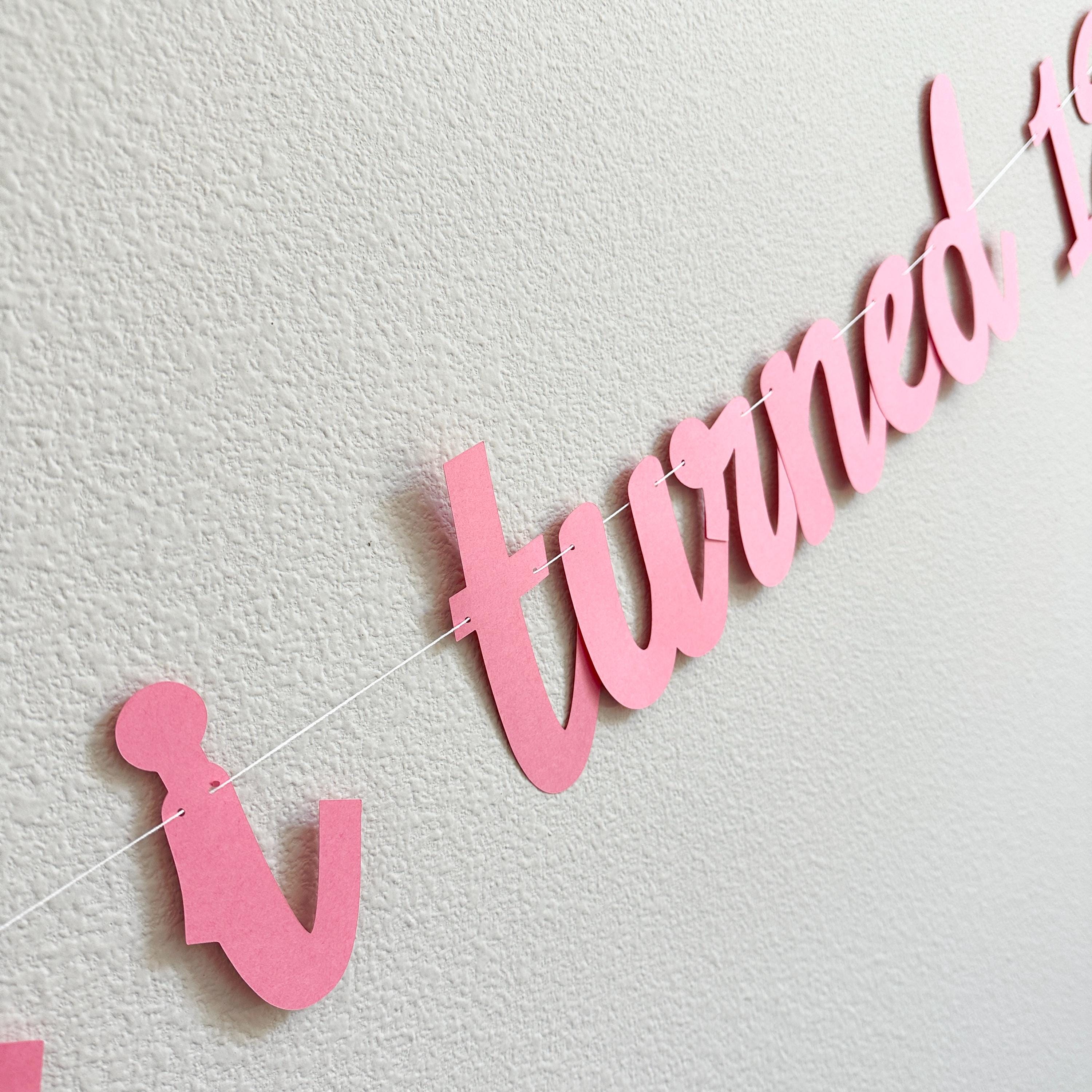 The Summer I Turned 12, 12th Birthday Party, Summertime Birthday Banner, Summer Birthday Decorations, The Summer I Turned 12 Banner