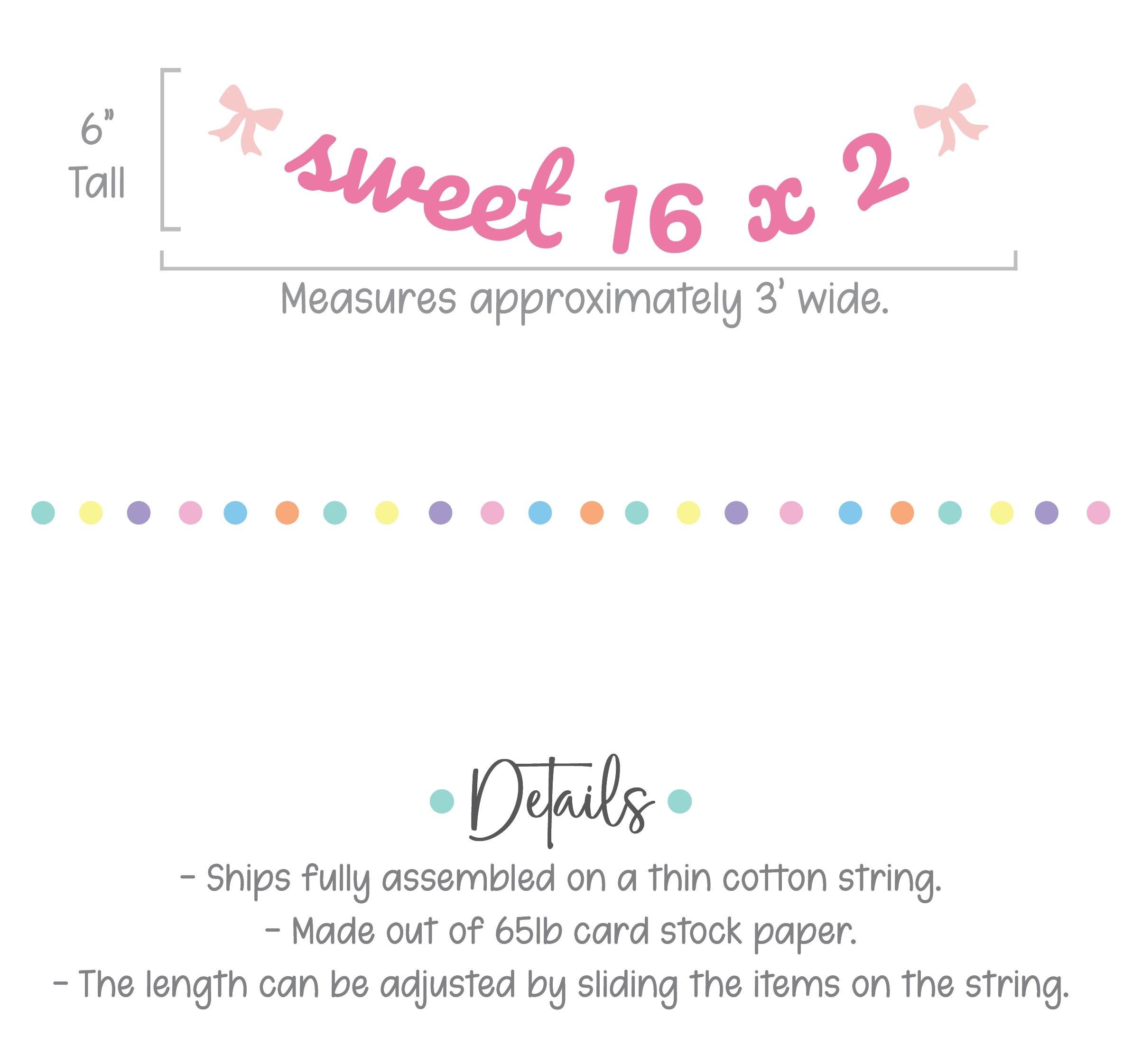 Sweet 16 x 2, 32nd Birthday Party Ideas, 32nd Birthday, Sweet 16x2 Decorations, 32nd Birthday Theme Ideas, Coquette Themed 32nd Birthday