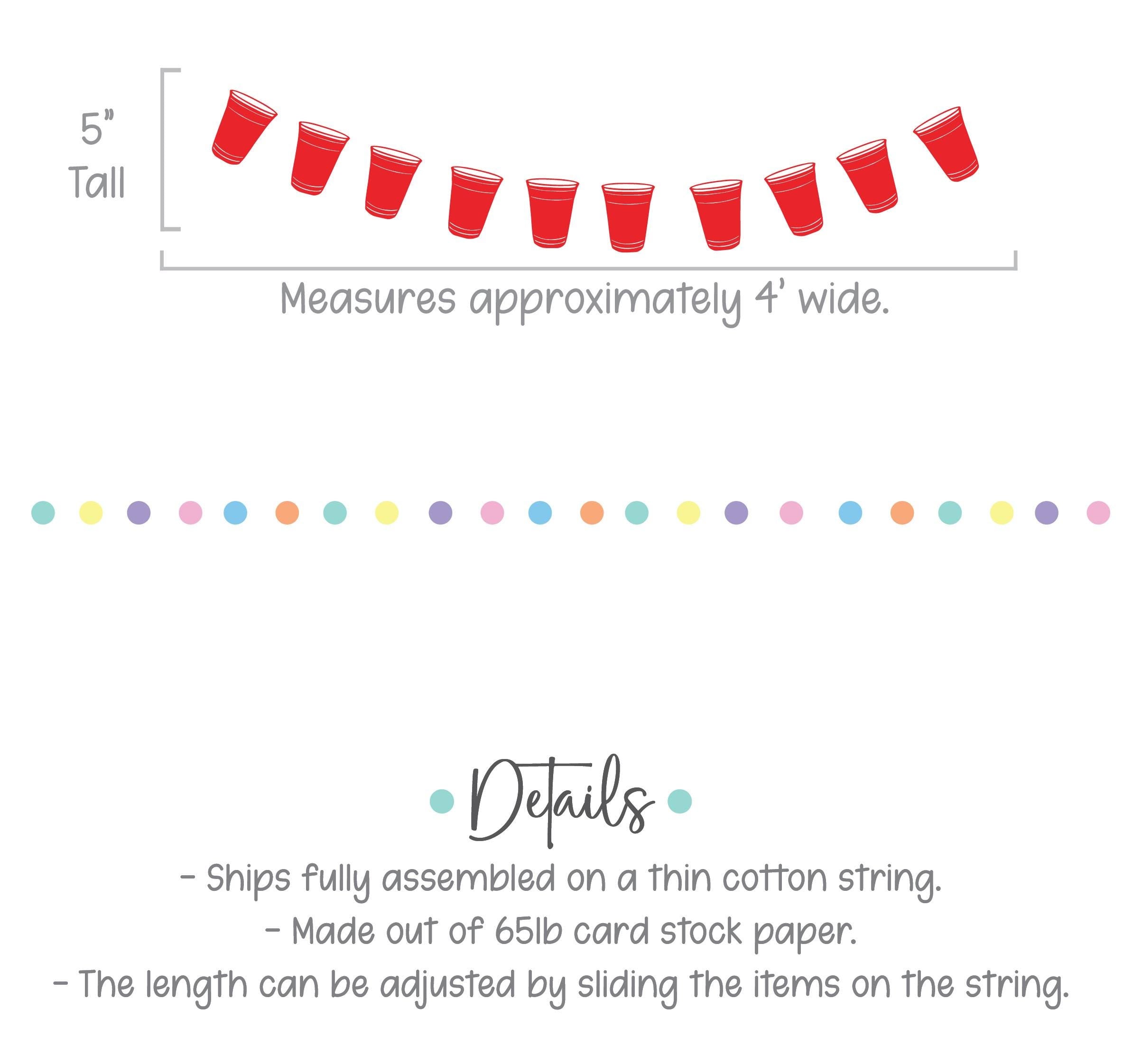 Dudes & Diapers, Dad Baby Shower, Guys Baby Shower, Dudes and Diapers, Diaper Shower Banner, Red Cup Themed Baby Shower