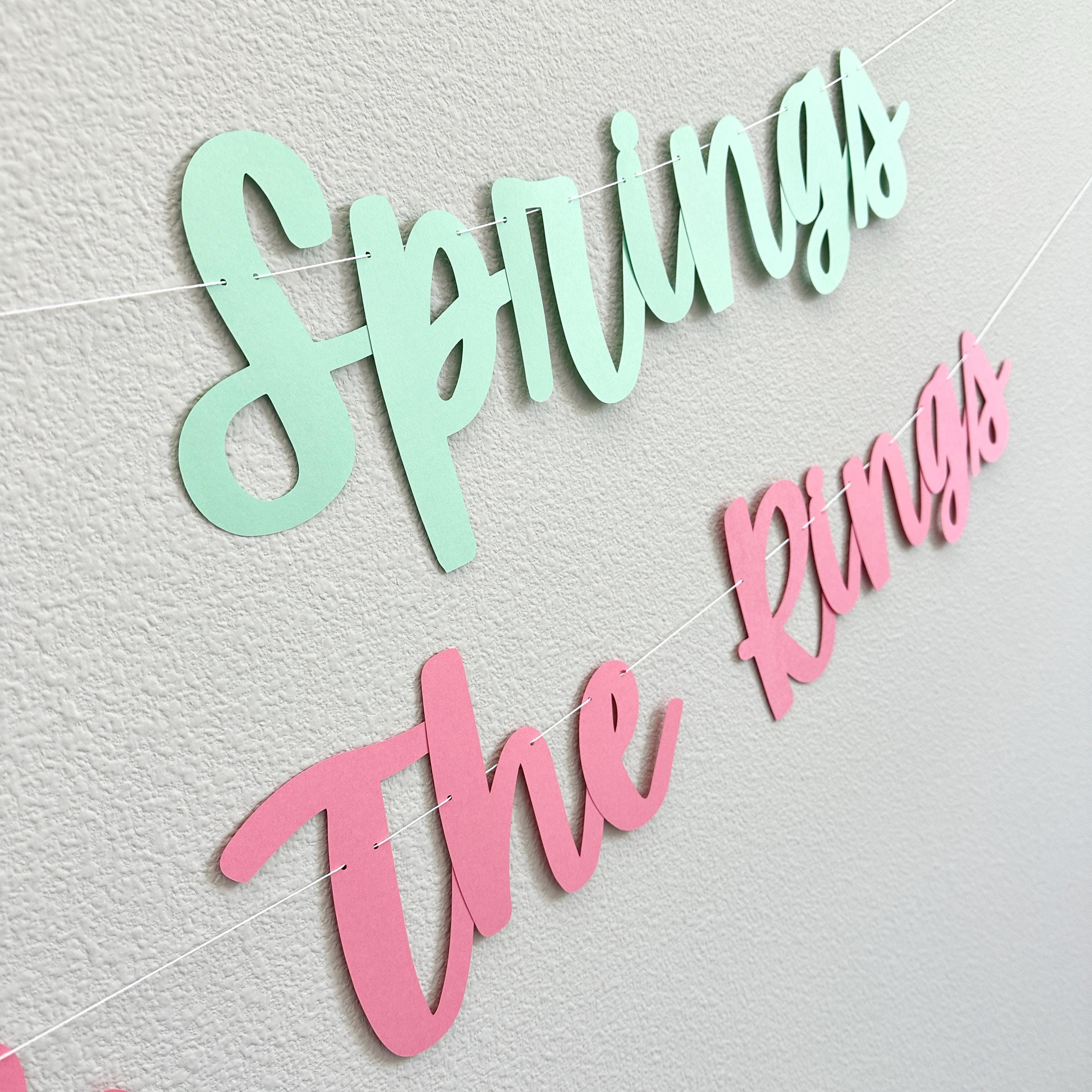 Palm Springs Before The Rings, Palm Springs Bachelorette Party, Palm Springs Bachelorette Decorations, Palm Springs Destination