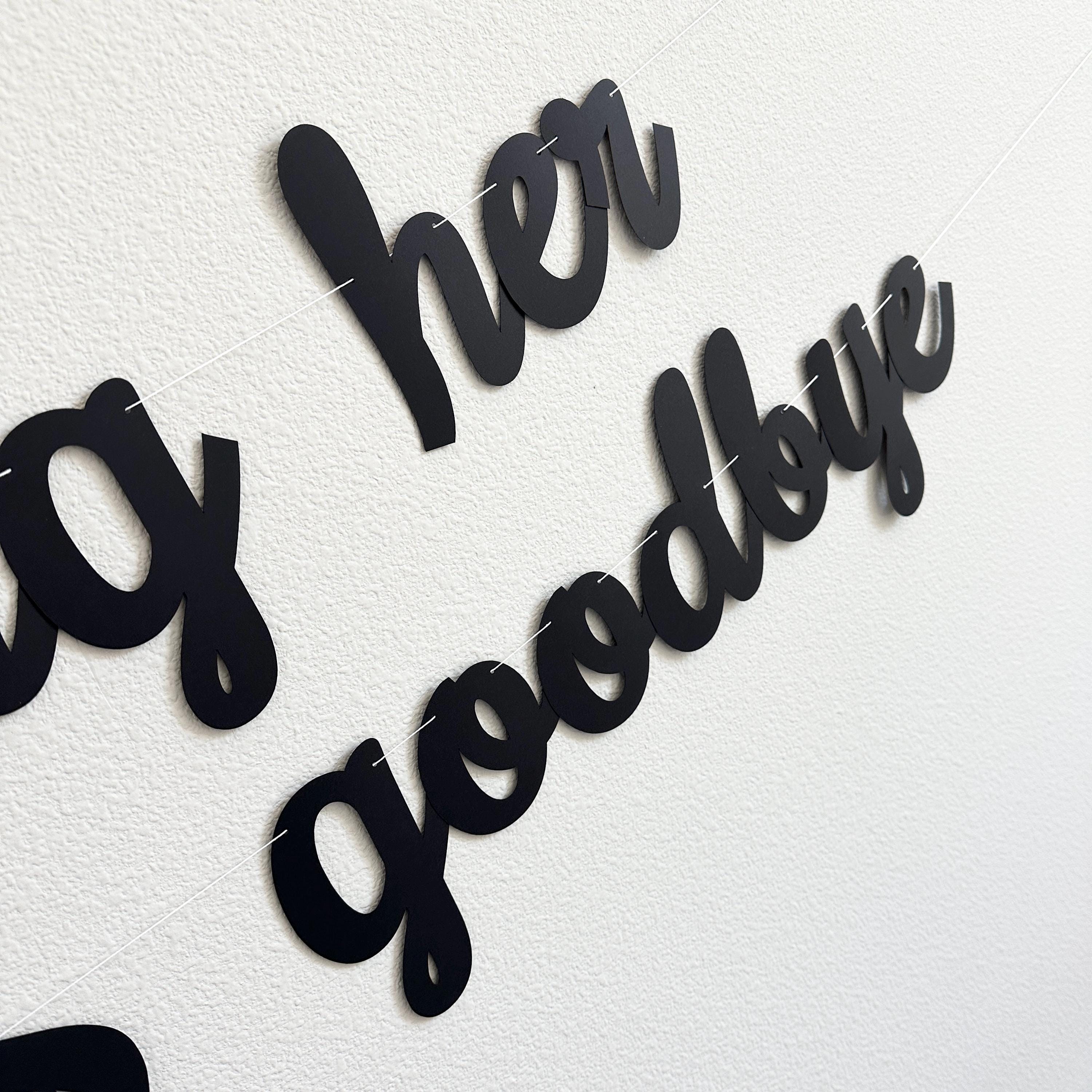 Kissing Her Twenties Goodbye, 30th Birthday Party Decorations, 30th Birthday, 30th Birthday Banner, 30th Birthday Theme Ideas