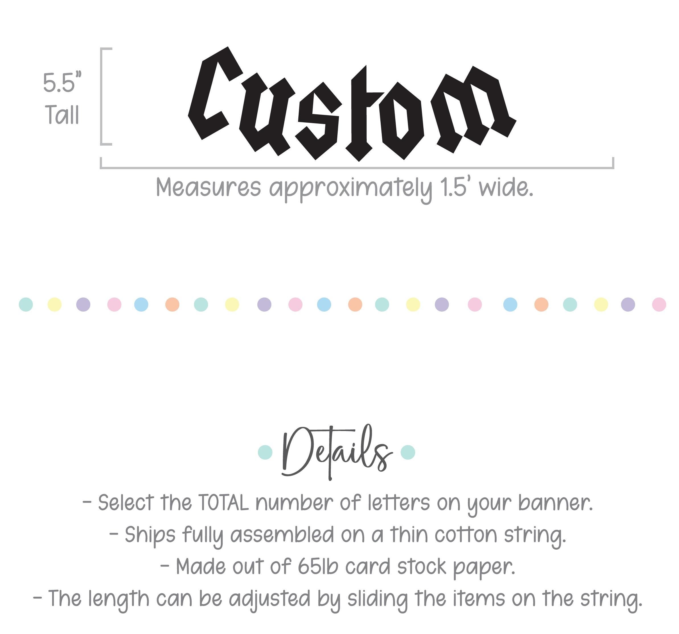 Custom Banner, Custom Rock N Roll Themed Banner, Custom Metal Banner, Metal Themed Decorations, Custom Rock Banner