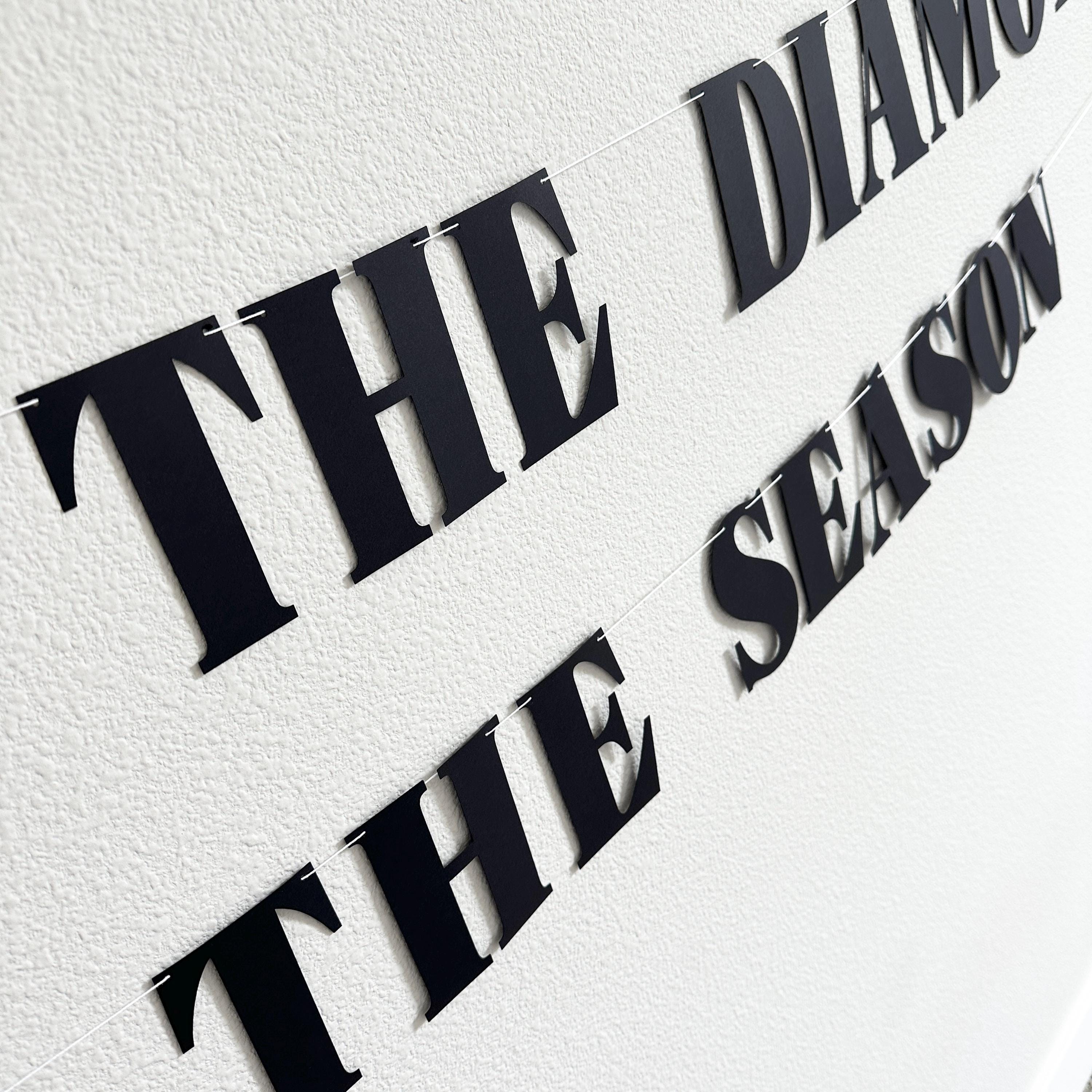 She&#39;s The Diamond Of The Season, Diamond Of The Season Party Decorations, Diamond Themed Bachelorette Party, Diamond Bridal Shower