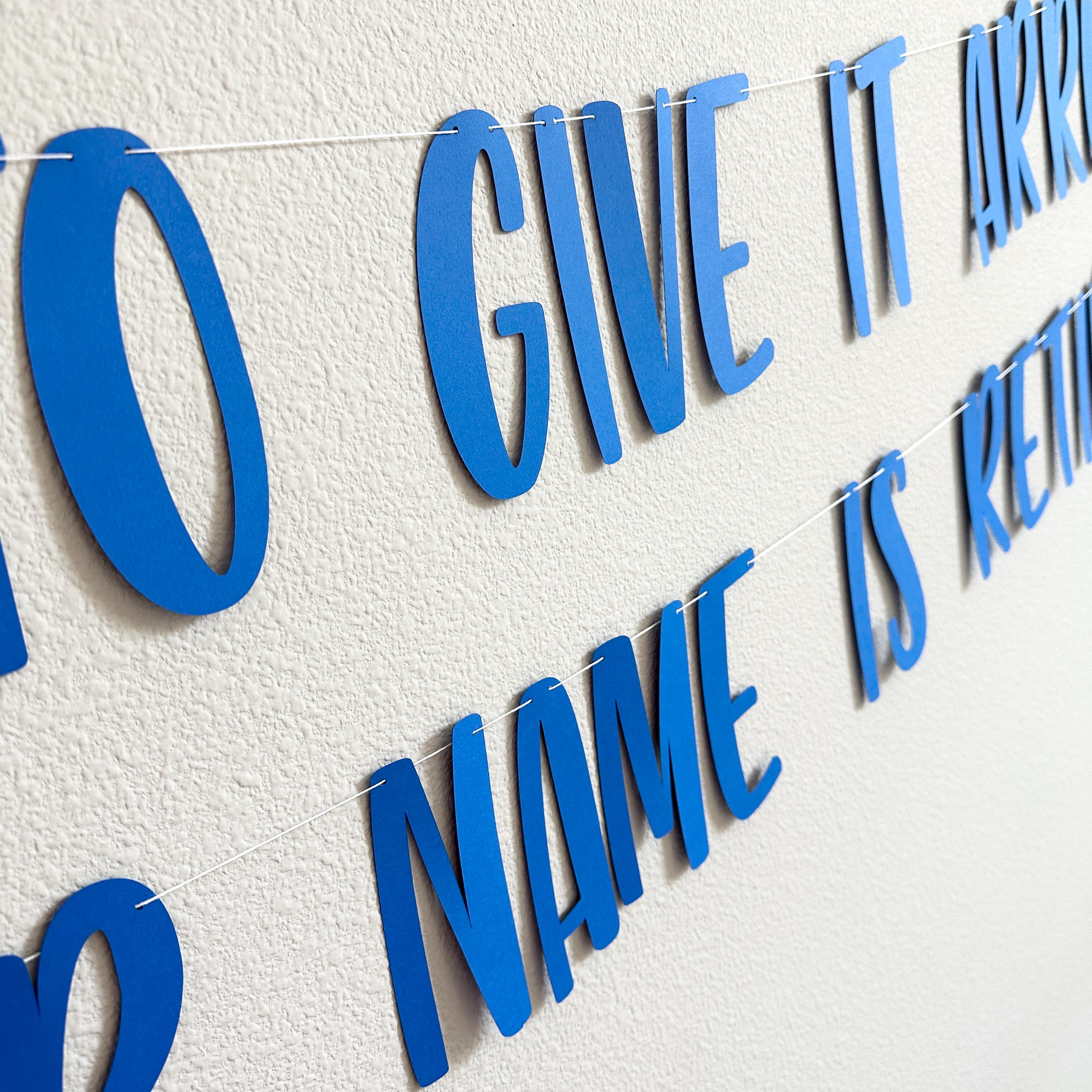 Time To Give It Arrest Officer Has Retired, Officer Retirement Banner, Police Officer Retirement Party Decorations