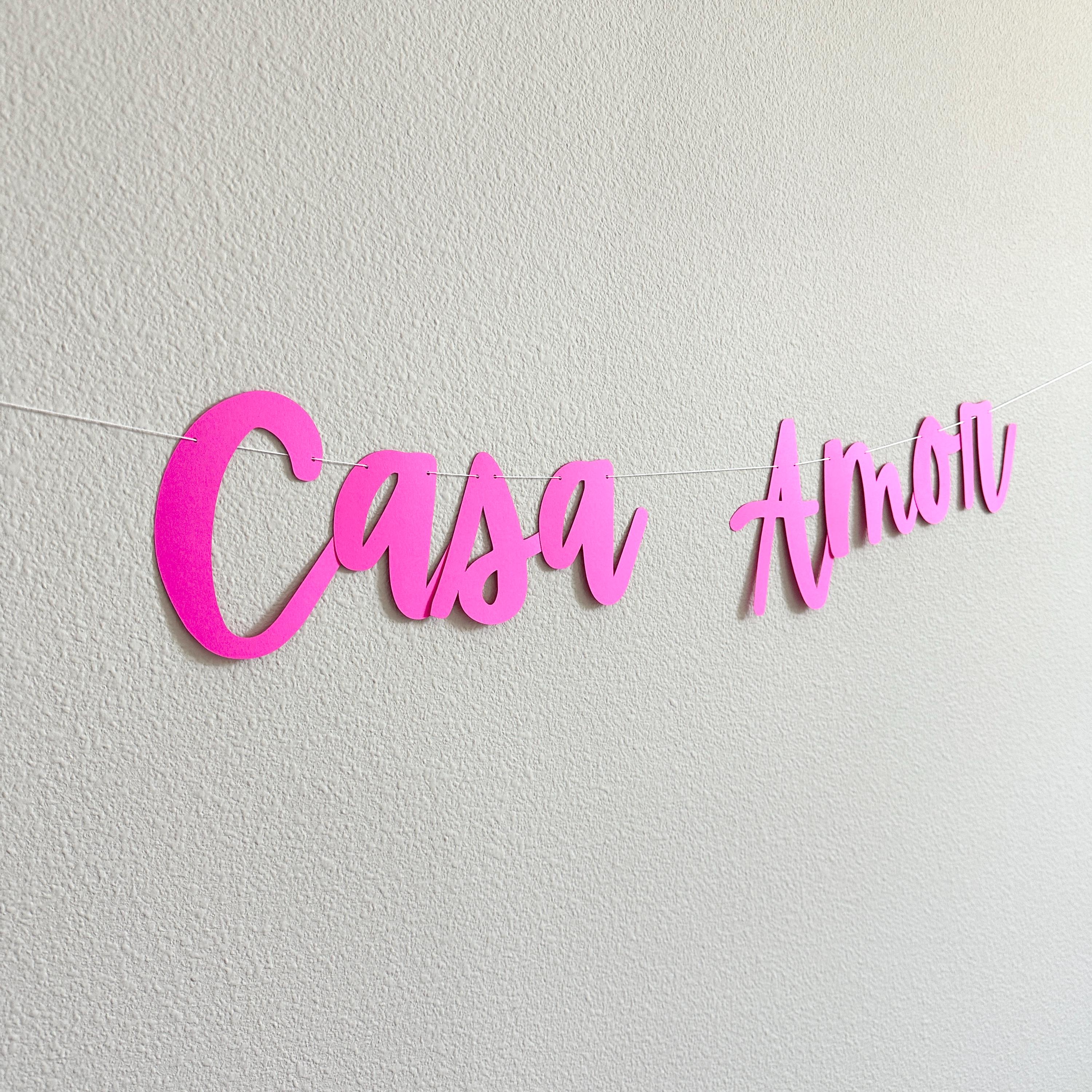 Casa Amor, Casa Amor Decorations, House Of Love Theme Party, Casa Amor Banner, Casa Amor Backdrop, Casa Amor Theme