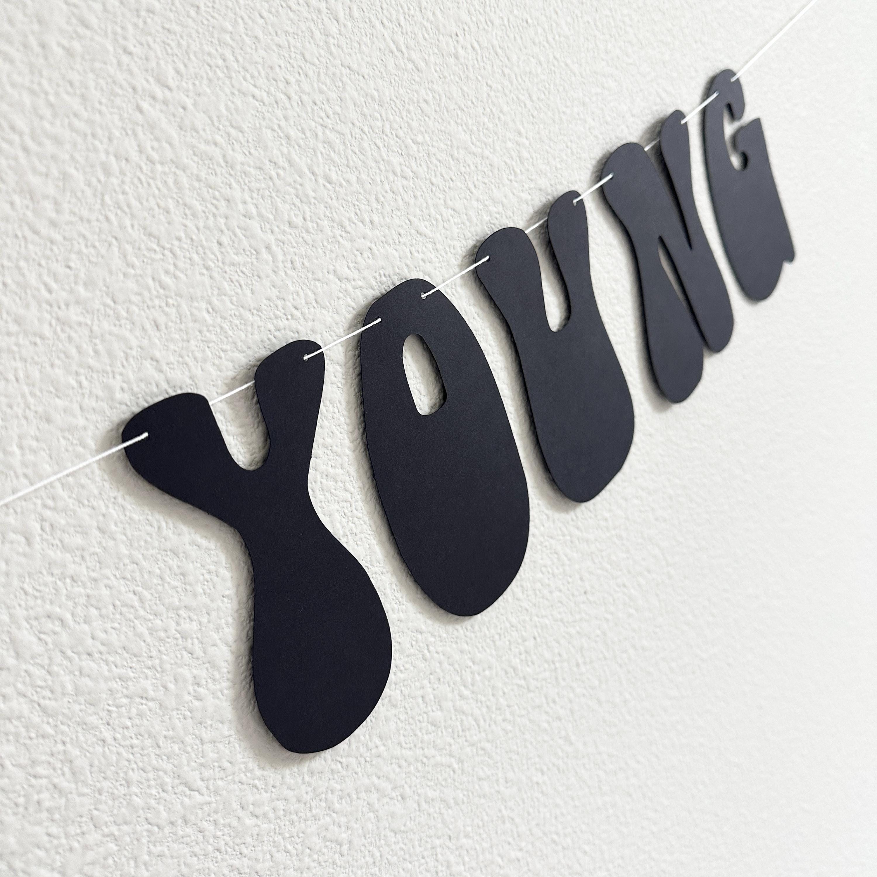 Four Ever Young, 4th Birthday Decorations, 4th Birthday Party Ideas, Fourever young, Four Ever Young Banner