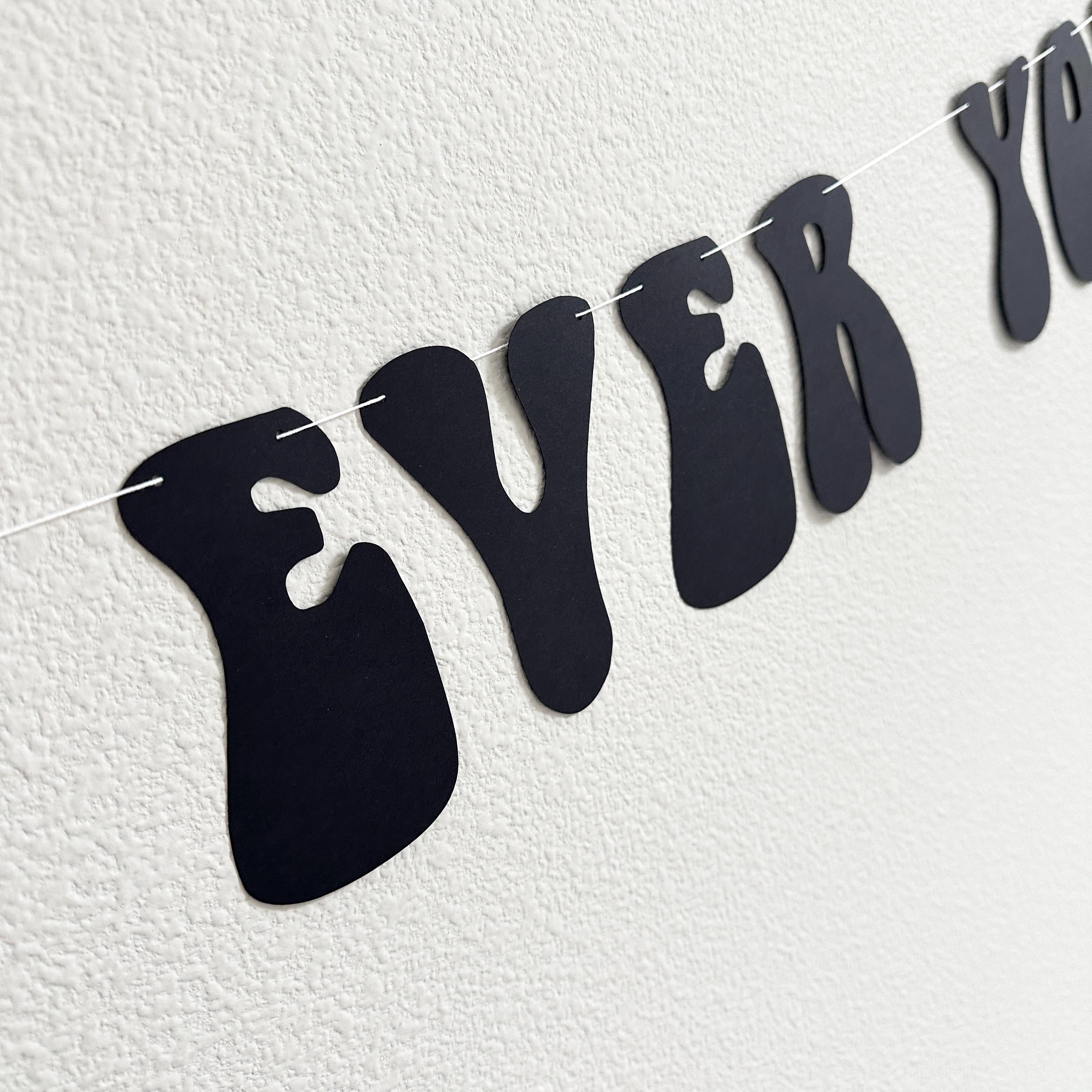 Four Ever Young, 4th Birthday Decorations, 4th Birthday Party Ideas, Fourever young, Four Ever Young Banner