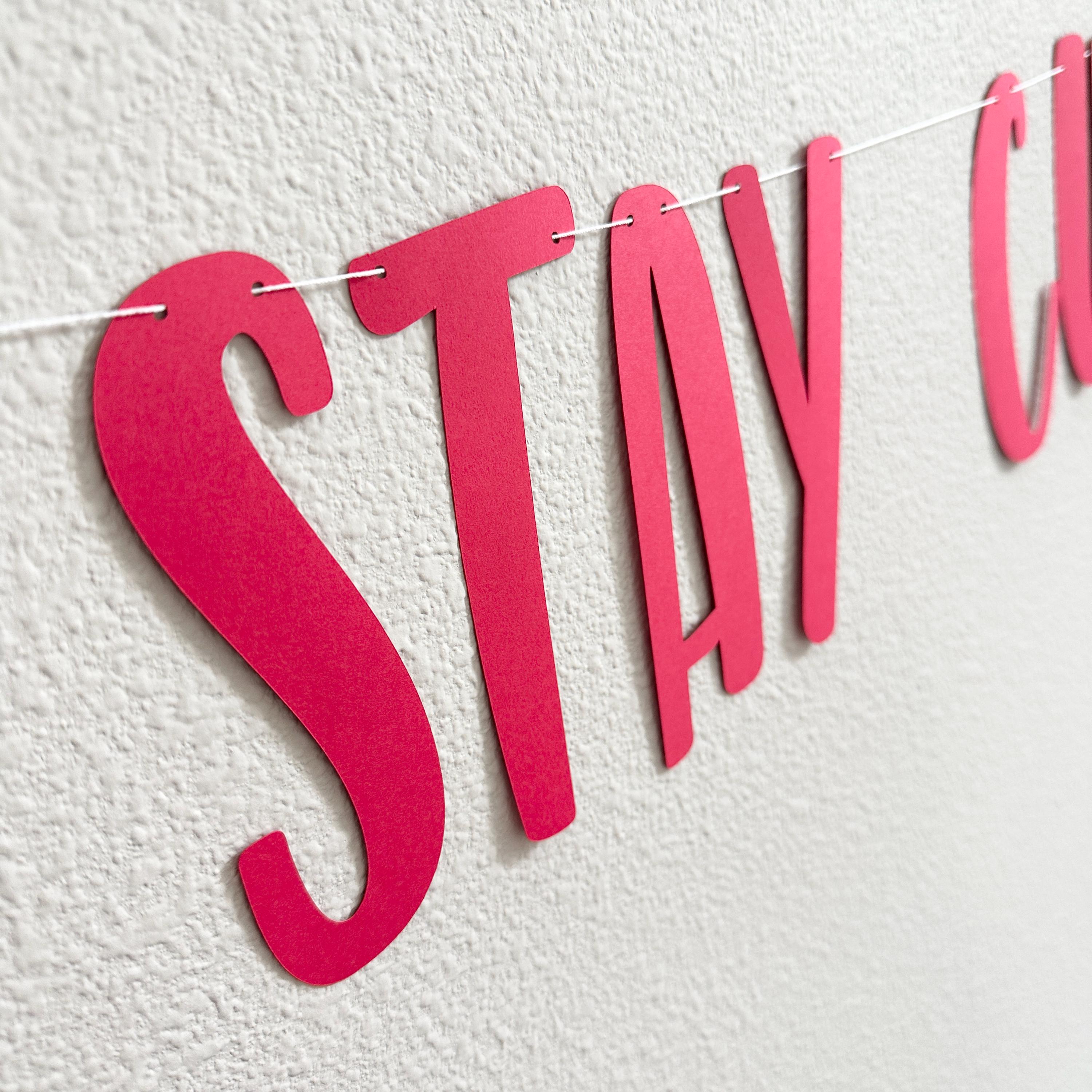 Stay Curious, Curious Banner, Curious Party, Curious Birthday Decorations, Stay Curious Banner, Stay Curious Party Decoration