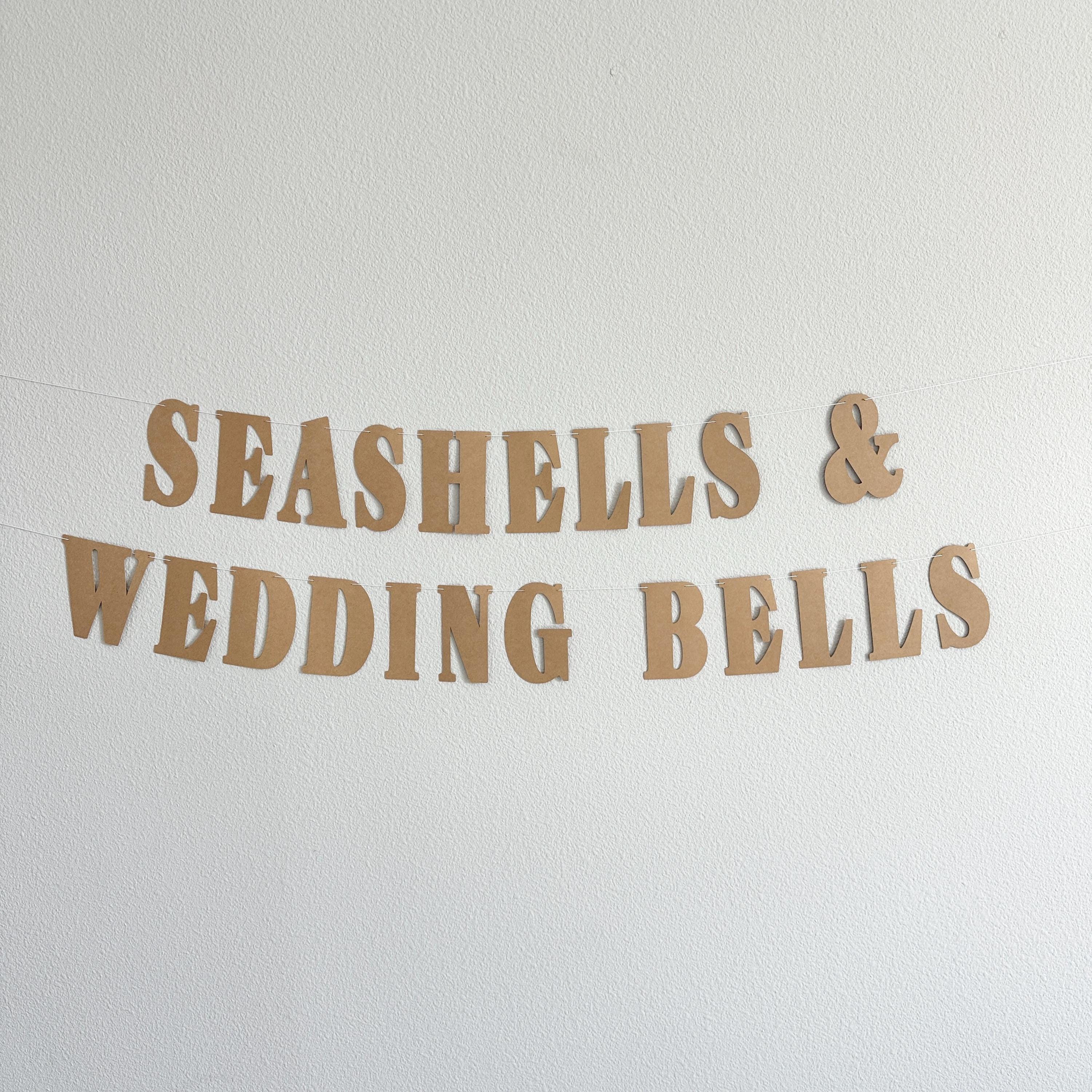 Seashells & Wedding Bells, Nautical Bridal Shower, Nautical Themed Bachelorette Party, Seashells Bachelorette Decorations