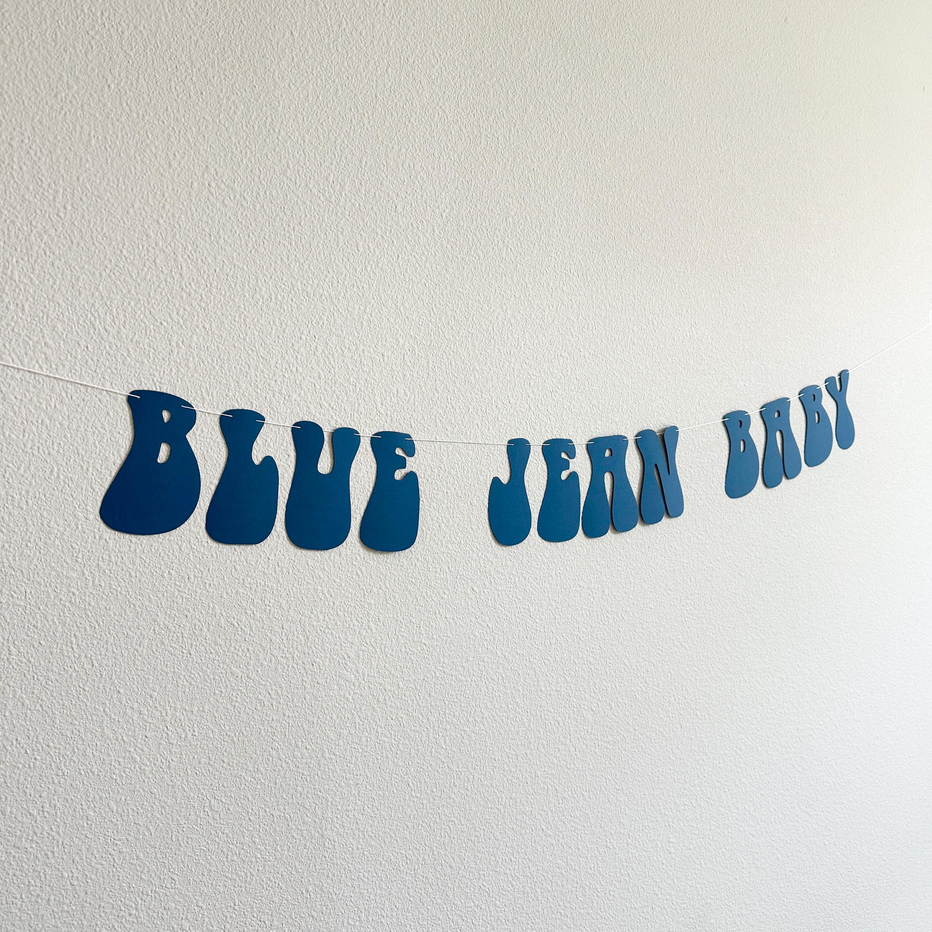 Blue Jean Baby, Blue Jean Baby Shower Theme, Denim Baby Shower Decorations, Baby Shower Ideas, Blue Jean Baby Banner Decorations