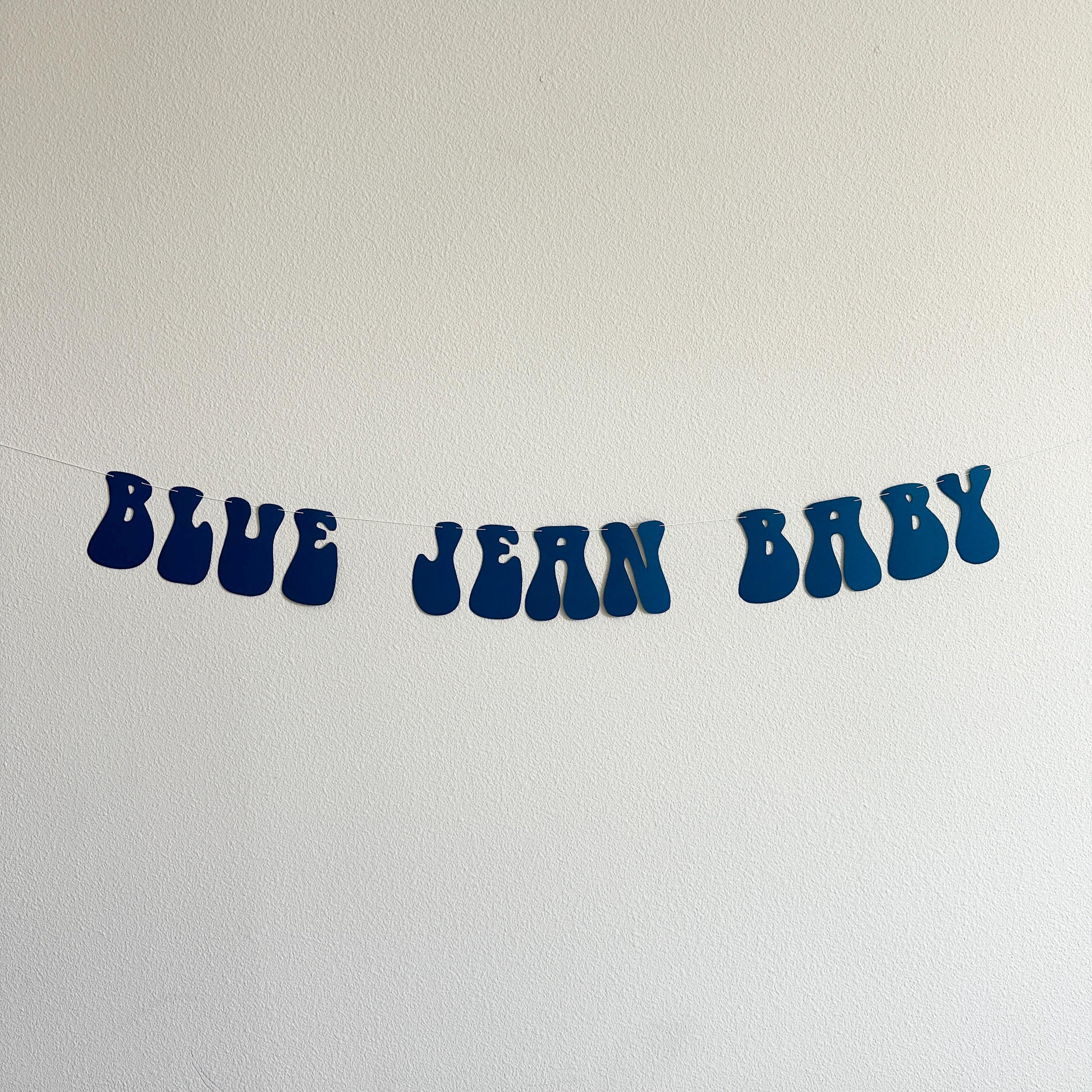 Blue Jean Baby, Blue Jean Baby Shower Theme, Denim Baby Shower Decorations, Baby Shower Ideas, Blue Jean Baby Banner Decorations