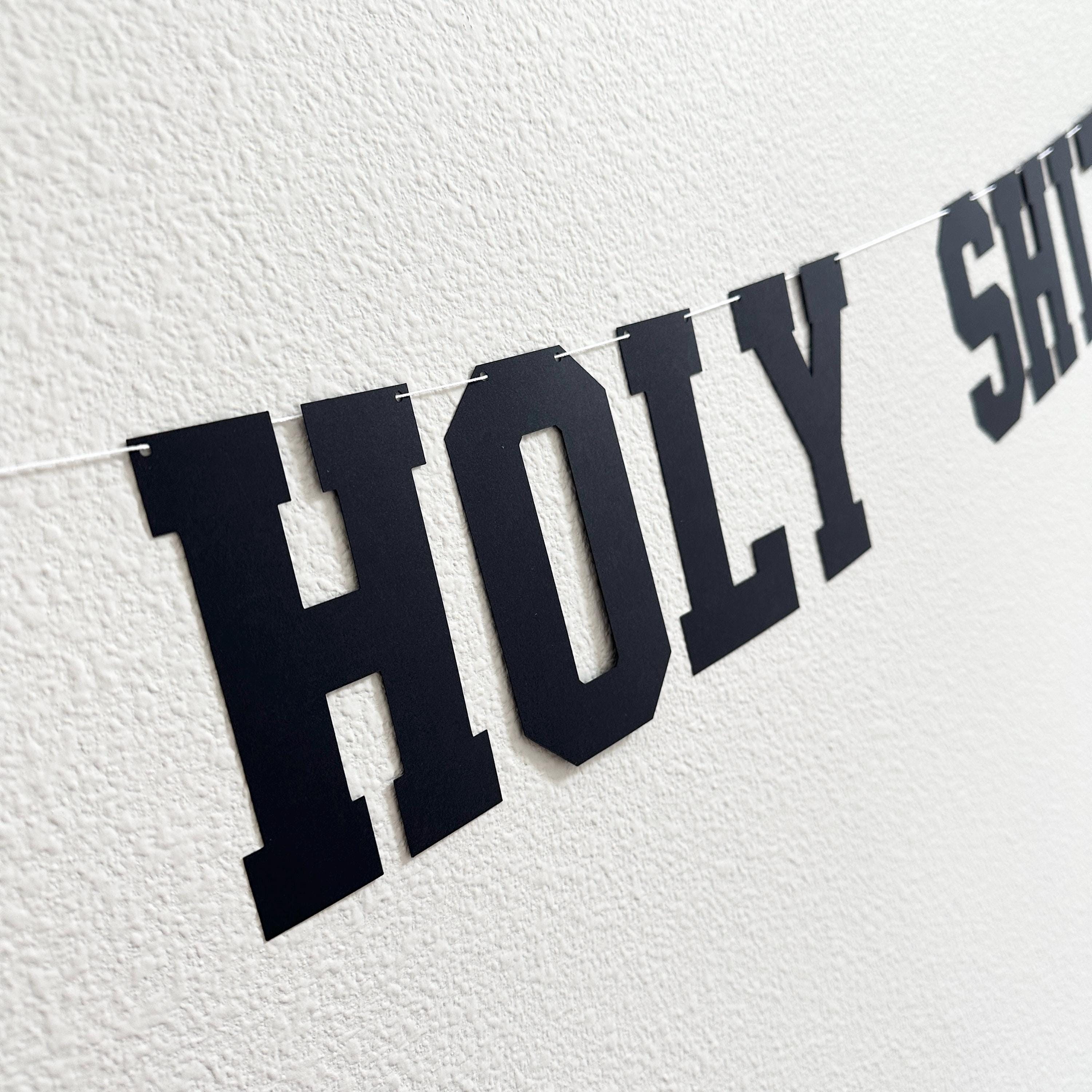 Holy Shit You&#39;re 30, 30th Birthday Banner, 30th Birthday Party Decorations, Funny Birthday Decorations, Funny Birthday Banner