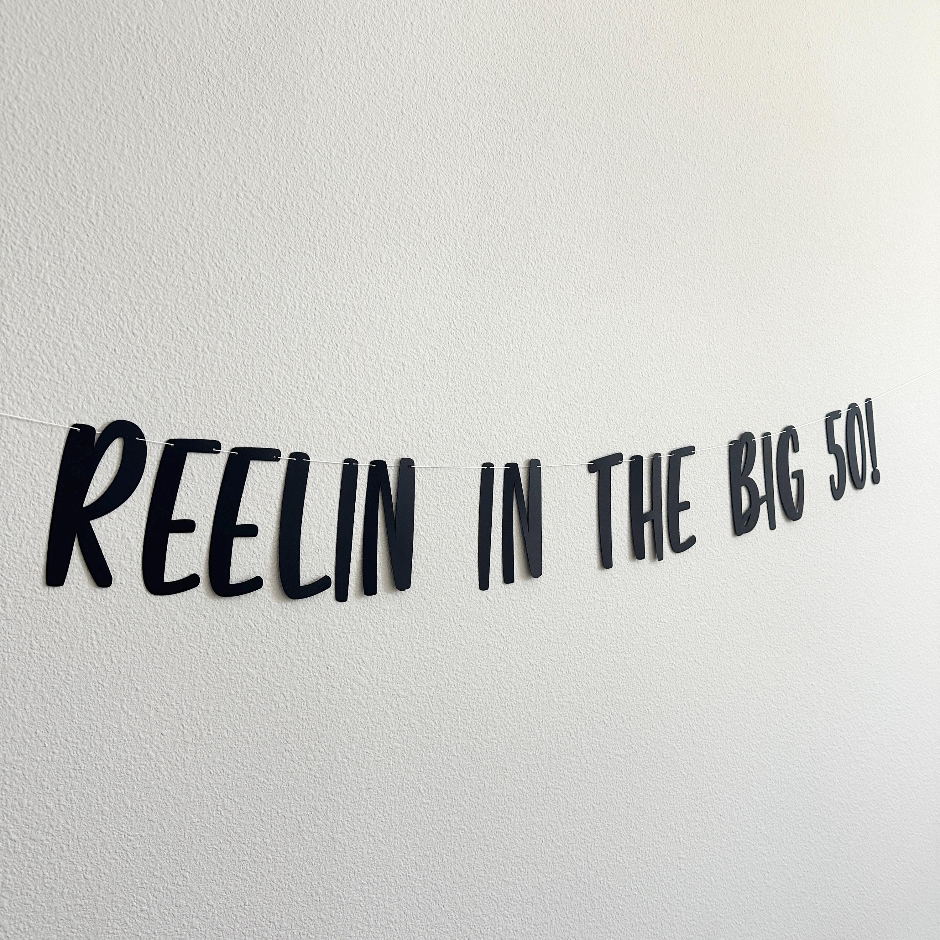 Reelin In The Big 50!, 50th Birthday Ideas, 50th Birthday Party, Fishing Themed Birthday Decorations, Men&#39;s Birthday Decorations