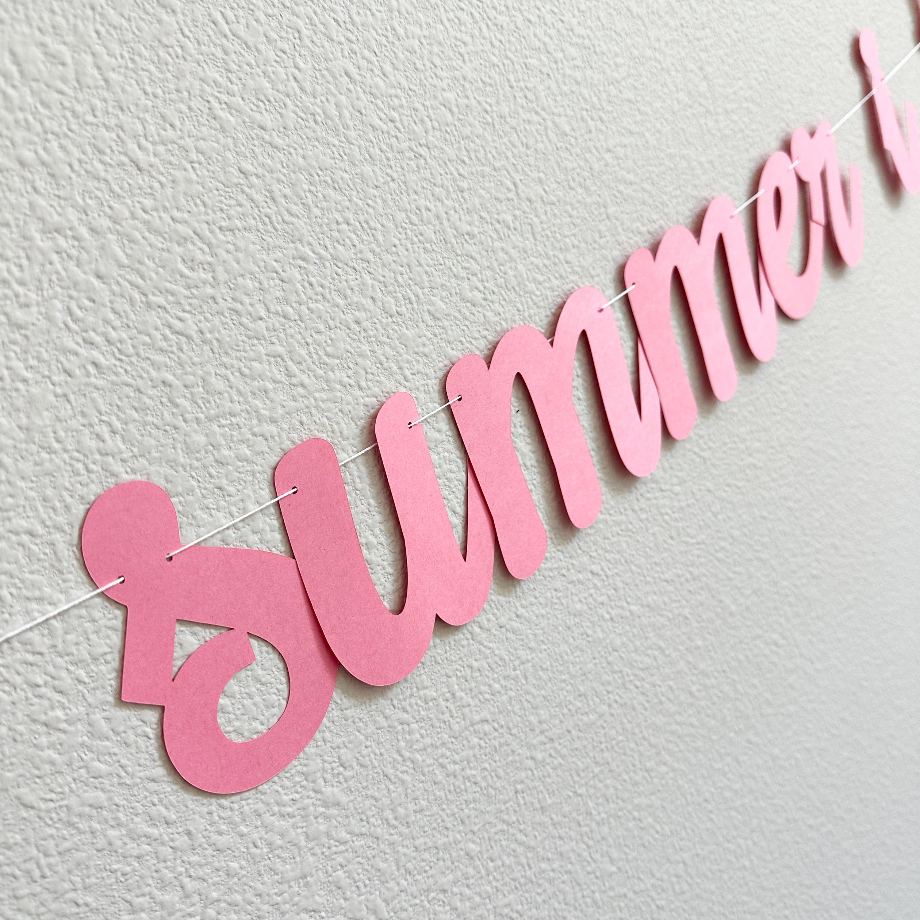 The Summer I Turned 12, 12th Birthday Party, Summertime Birthday Banner, Summer Birthday Decorations, The Summer I Turned 12 Banner