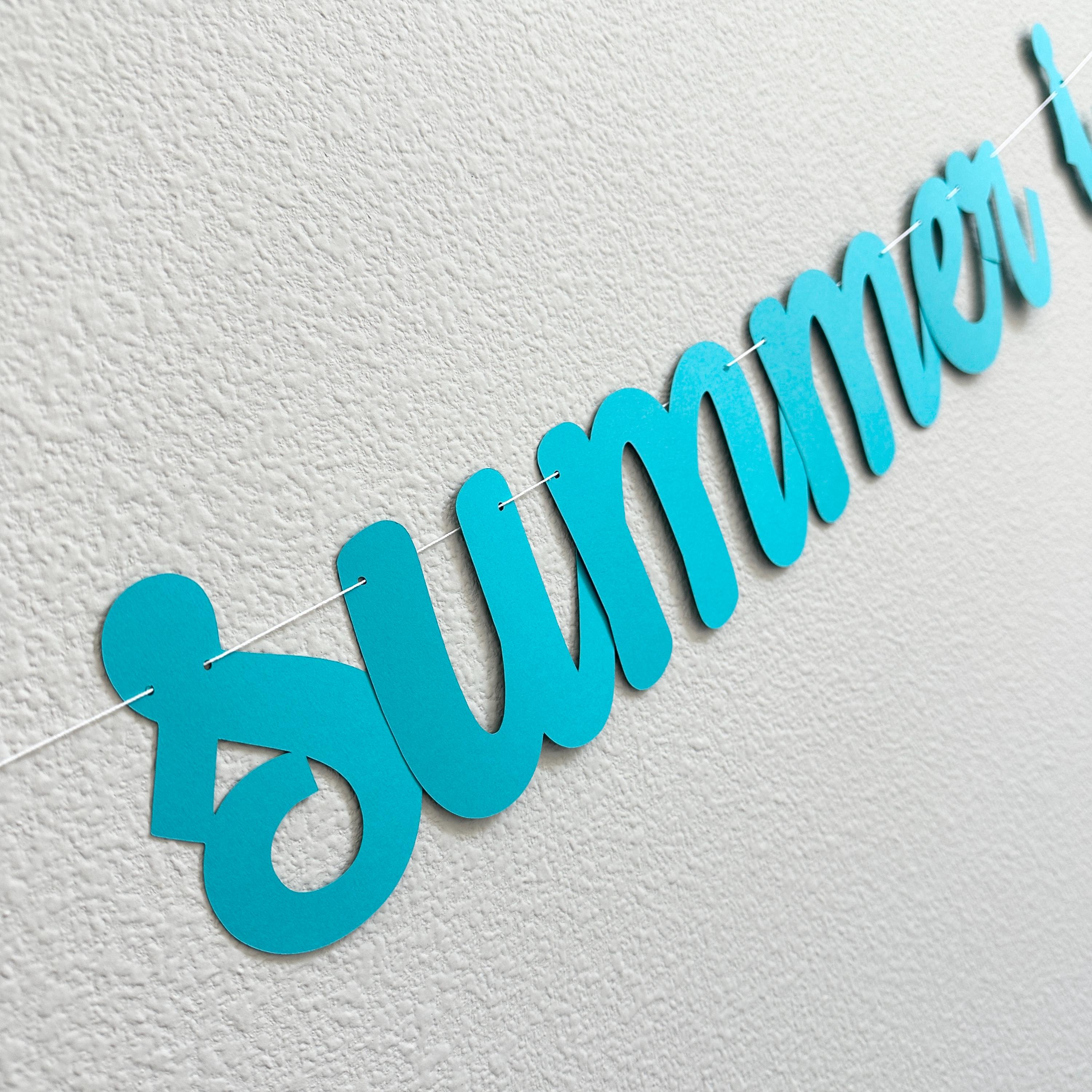 The Summer I Turned 14, 14th Birthday Party, Summertime Birthday Banner, Summer Birthday Decorations, The Summer I Turned 14 Banner