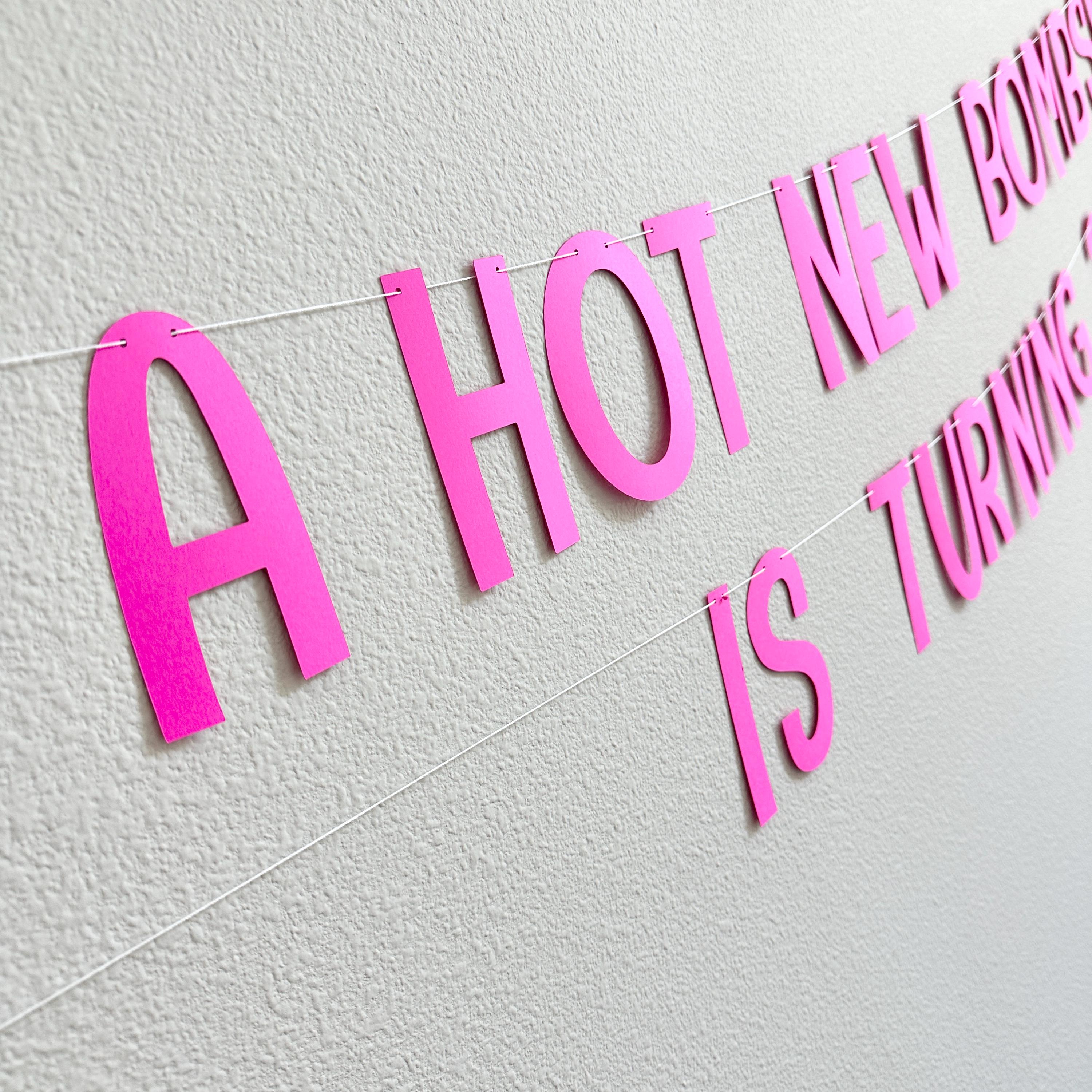 A Hot New Bombshell Is Turning 29, 29th Birthday Party Decorations, 29th Birthday Ideas, Bombshell Birthday Decorations