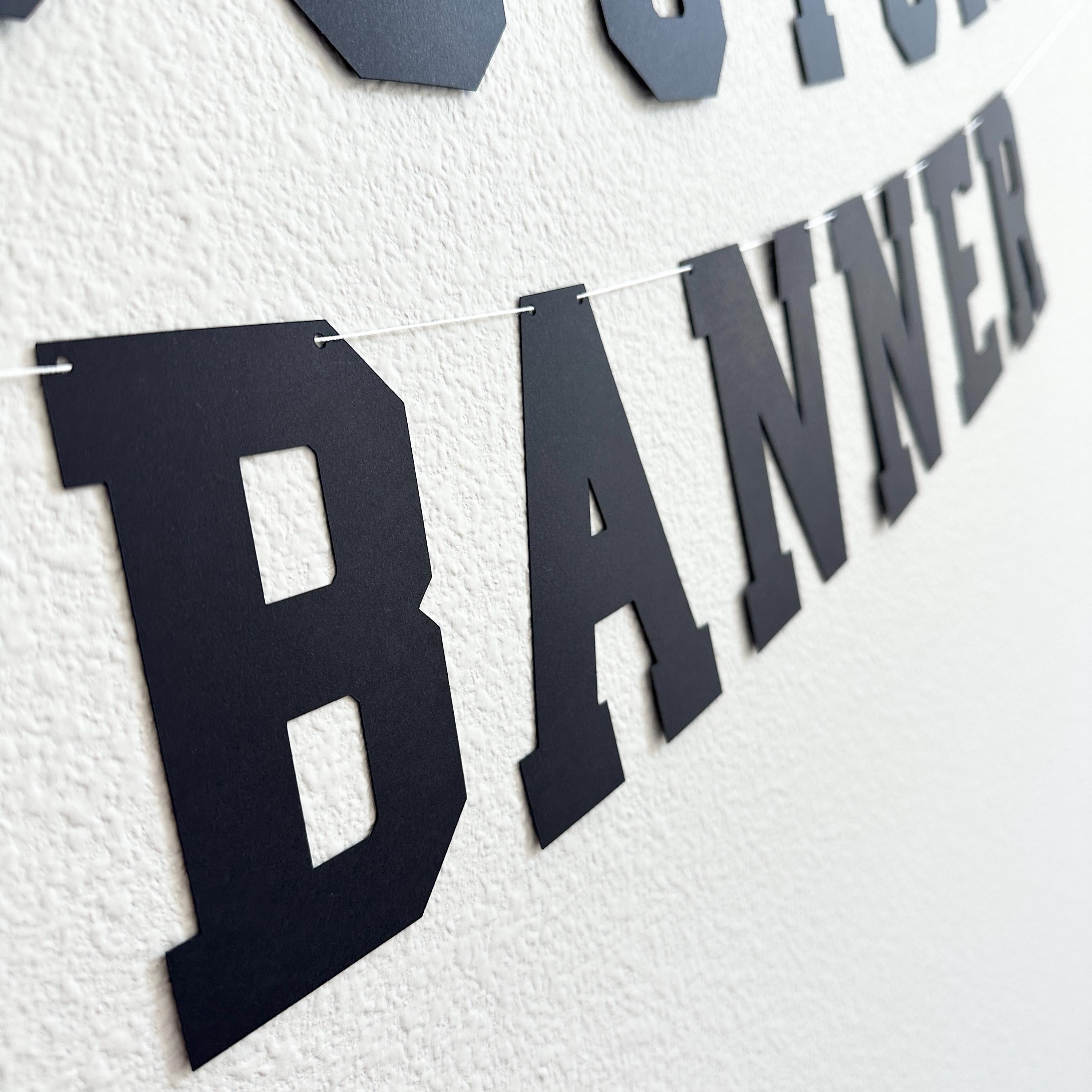 Custom Banner, Custom Collegiate Font, Custom School Banner, Custom College Font Banner, Custom Sports Banner