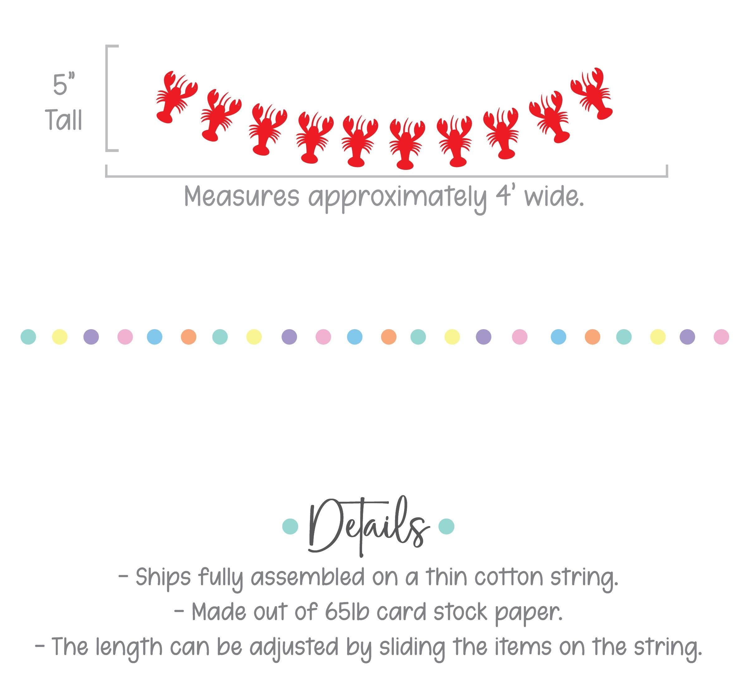 Custom Lobster Banner, Lobster Theme, Lobster Birthday, Lobster Party, Lobster Decorations, Lobster Birthday Party, Custom Lobster