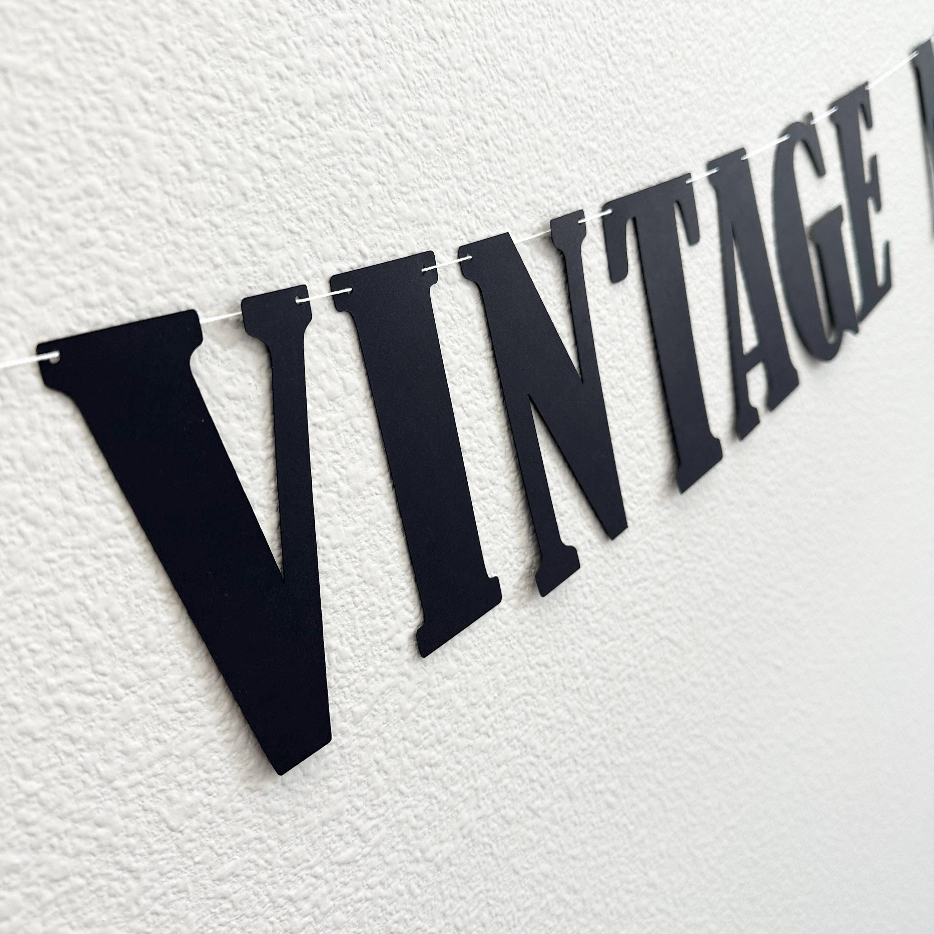 Vintage Man, Grandpa Birthday Decorations, Old Man Birthday Party, Vintage Man Birthday Celebration Decorations