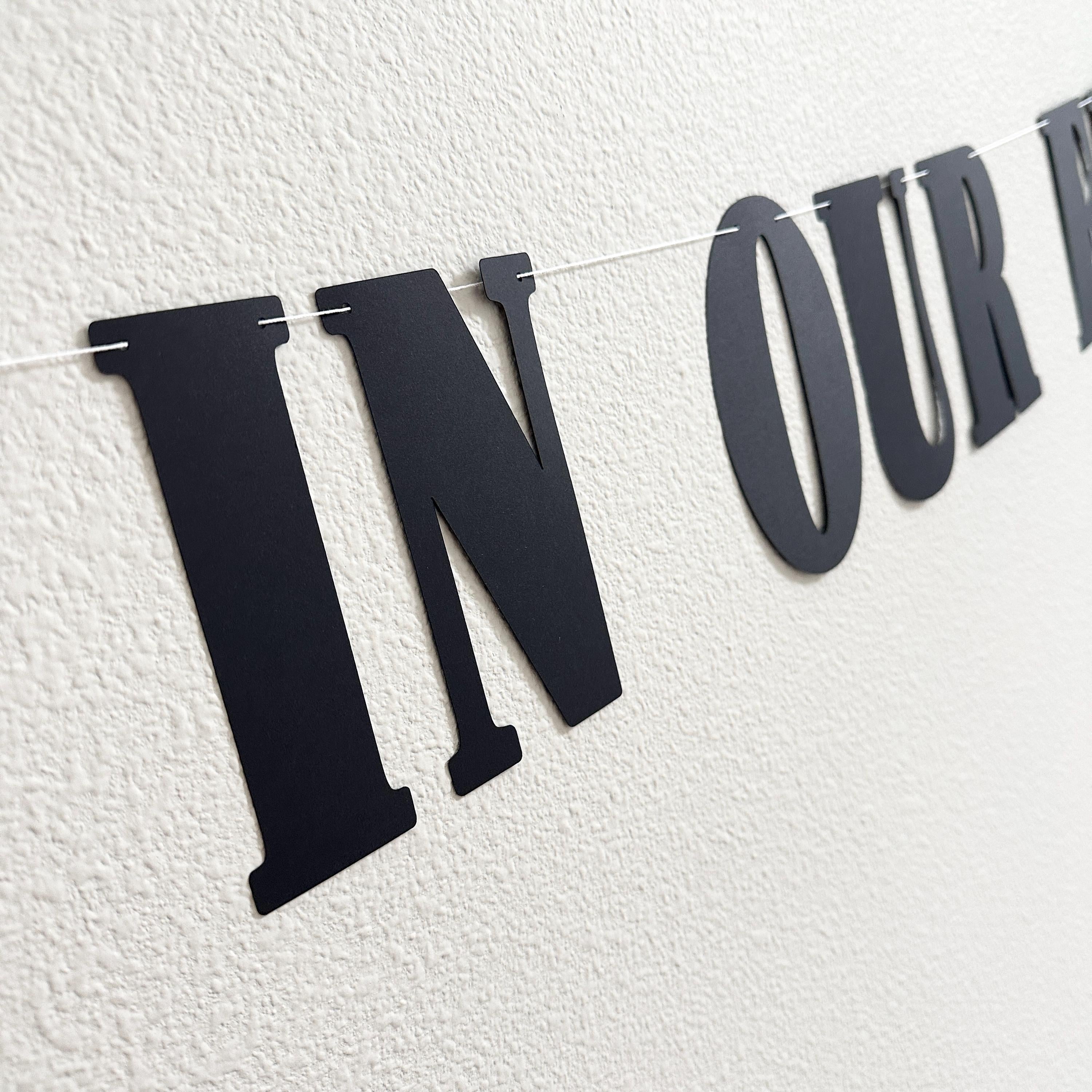 In Our Engaged Era, Engagement Party Decorations, Engaged Era Theme, Bridal Shower Banner, Engagement Celebration