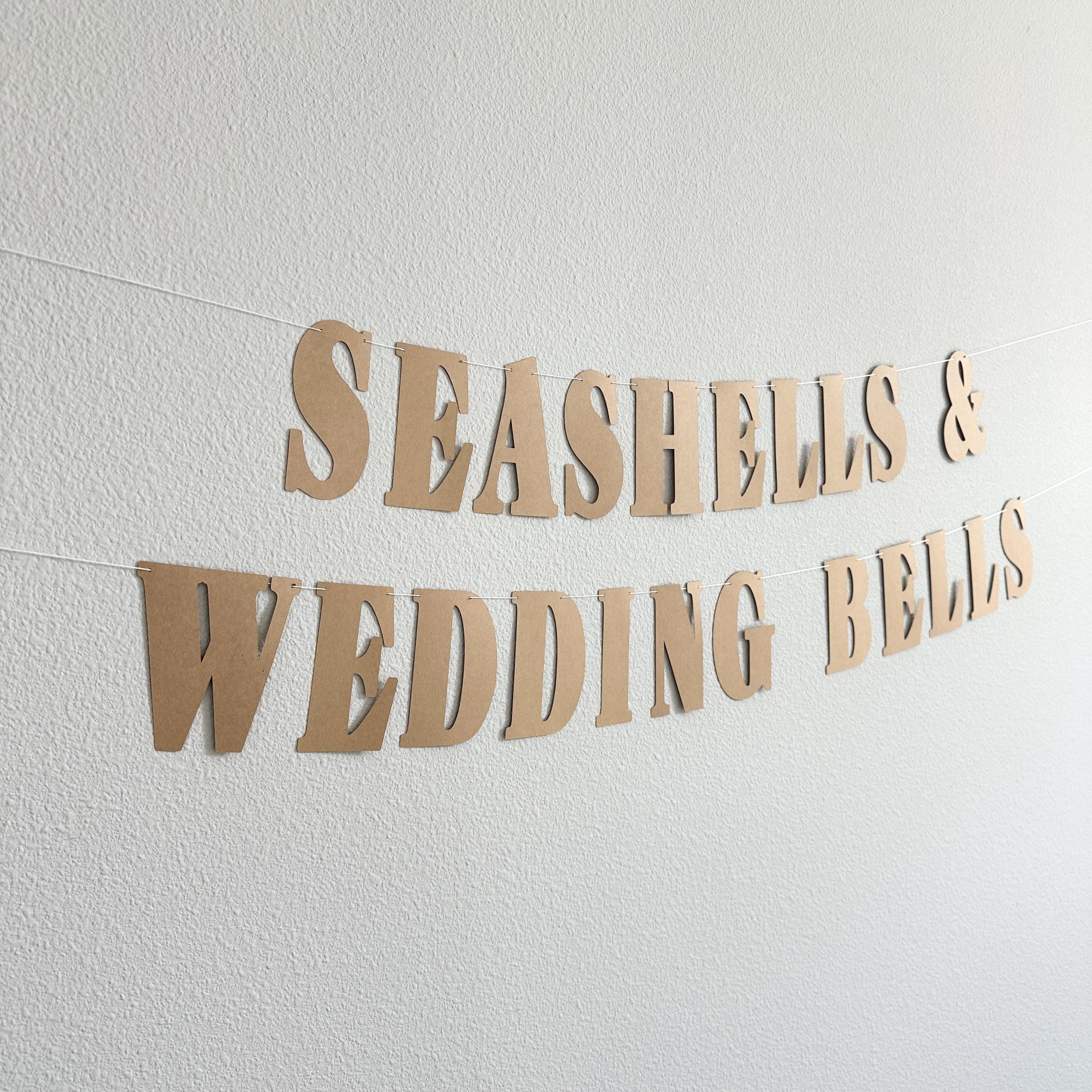 Seashells & Wedding Bells, Nautical Bridal Shower, Nautical Themed Bachelorette Party, Seashells Bachelorette Decorations