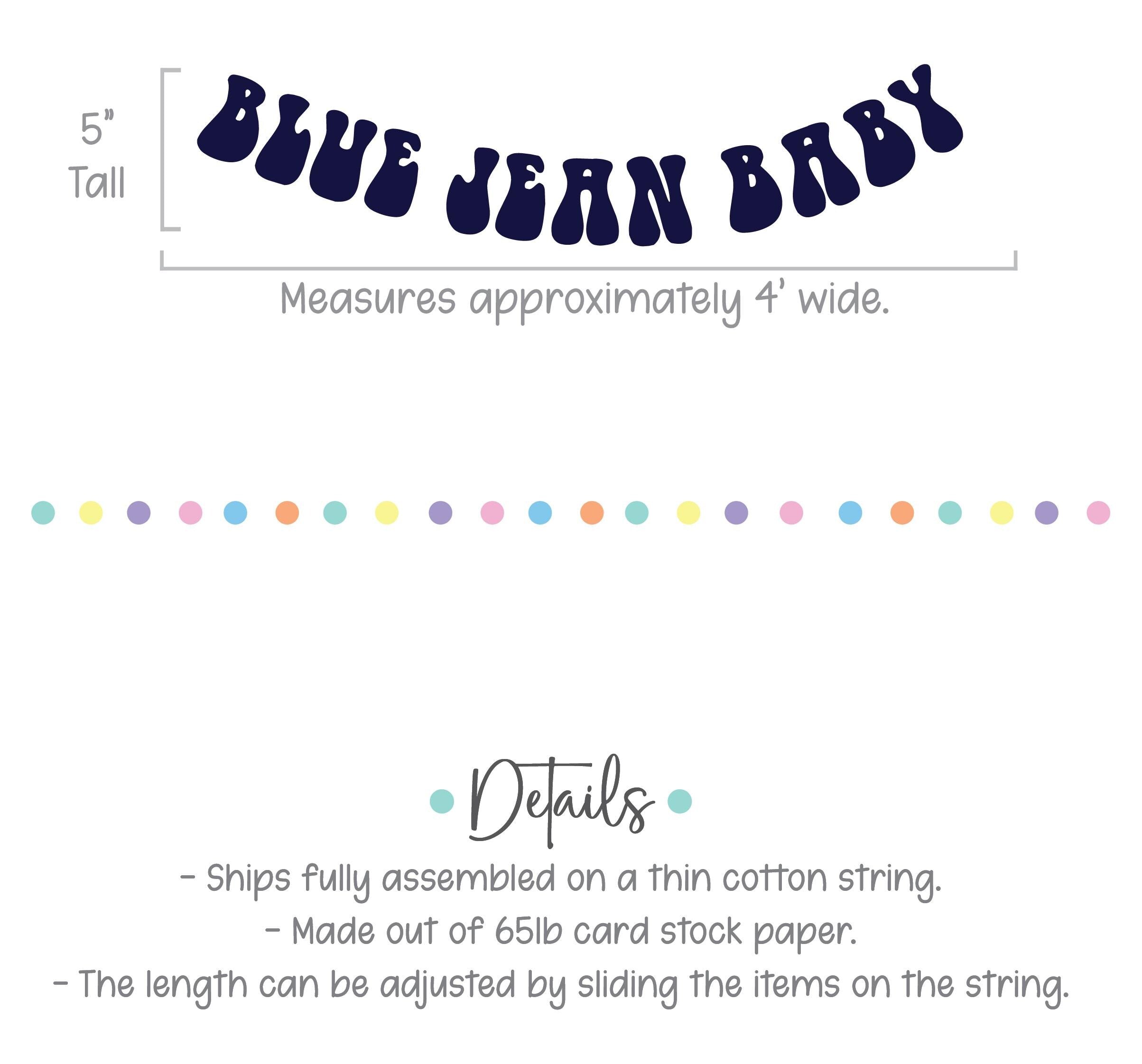 Blue Jean Baby, Blue Jean Baby Shower Theme, Denim Baby Shower Decorations, Baby Shower Ideas, Blue Jean Baby Banner Decorations