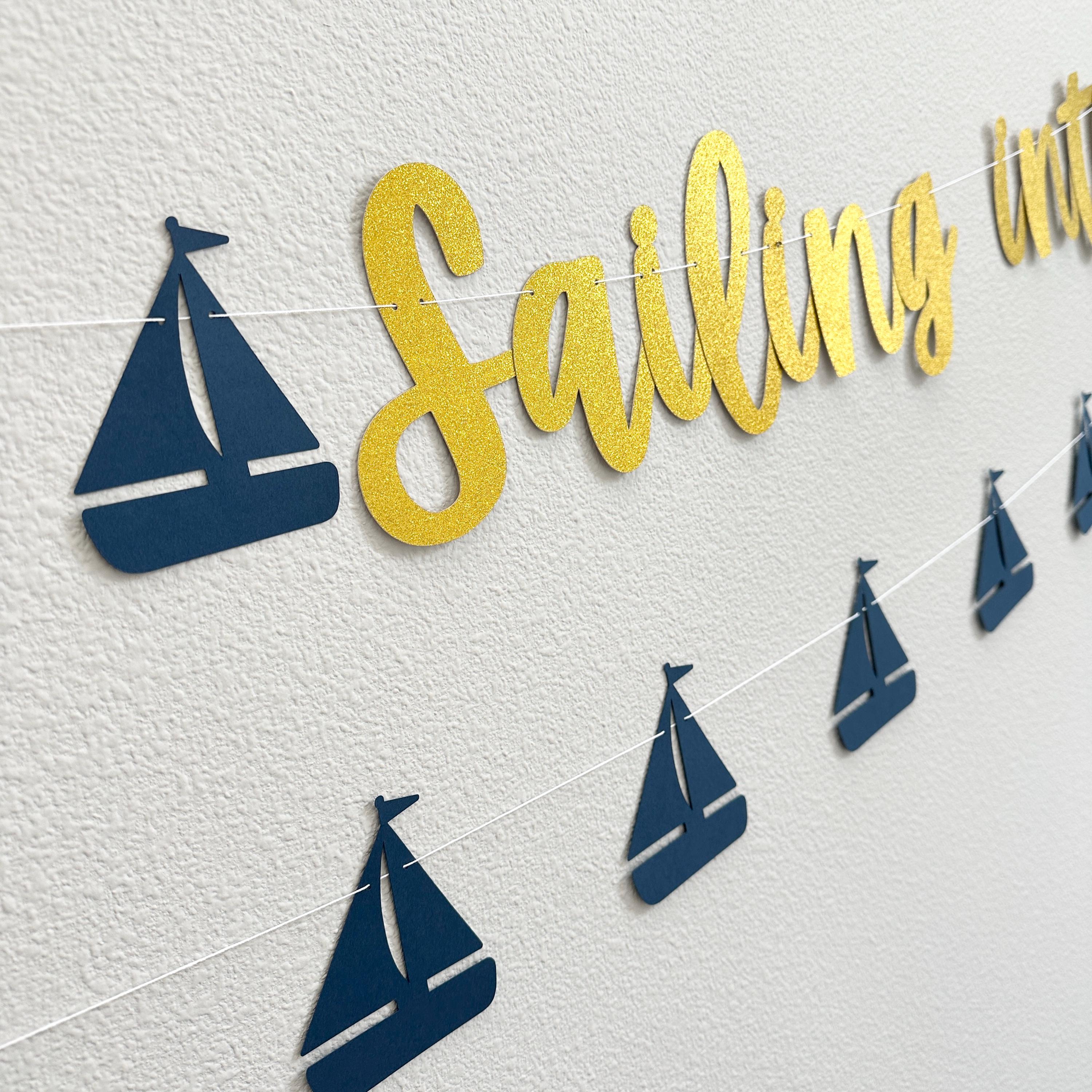 Sailing Into My 70s, 70th Birthday Ideas, 70th Birthday Sailing Theme, 70th Birthday Party Decorations, Sailboat Birthday, Nautical theme
