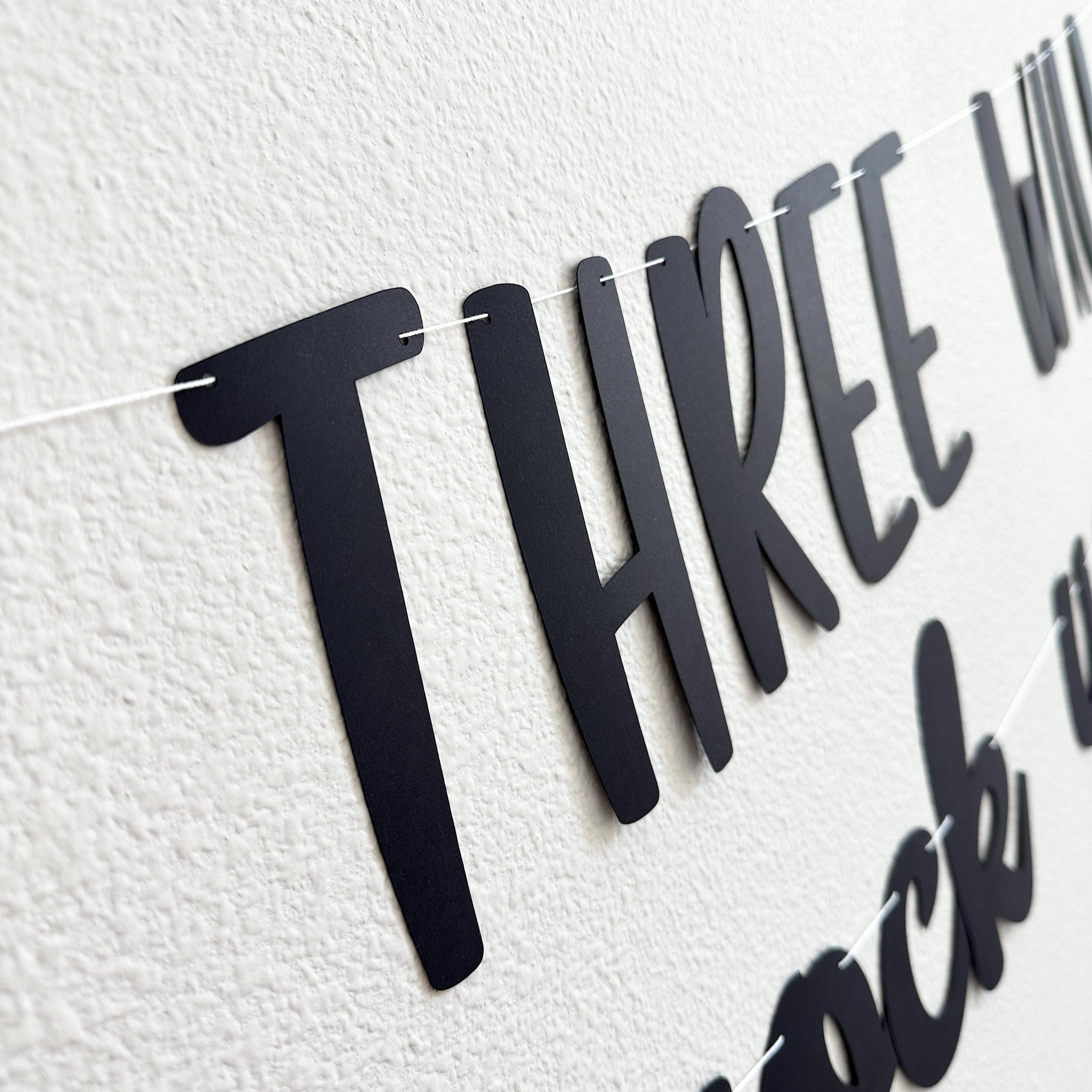 Three Will Rock You, 3rd Birthday, Rock Themed 3rd Birthday, Rock Birthday Banner, Rock N Roll Decorations, Rock n&#39; Roll Theme