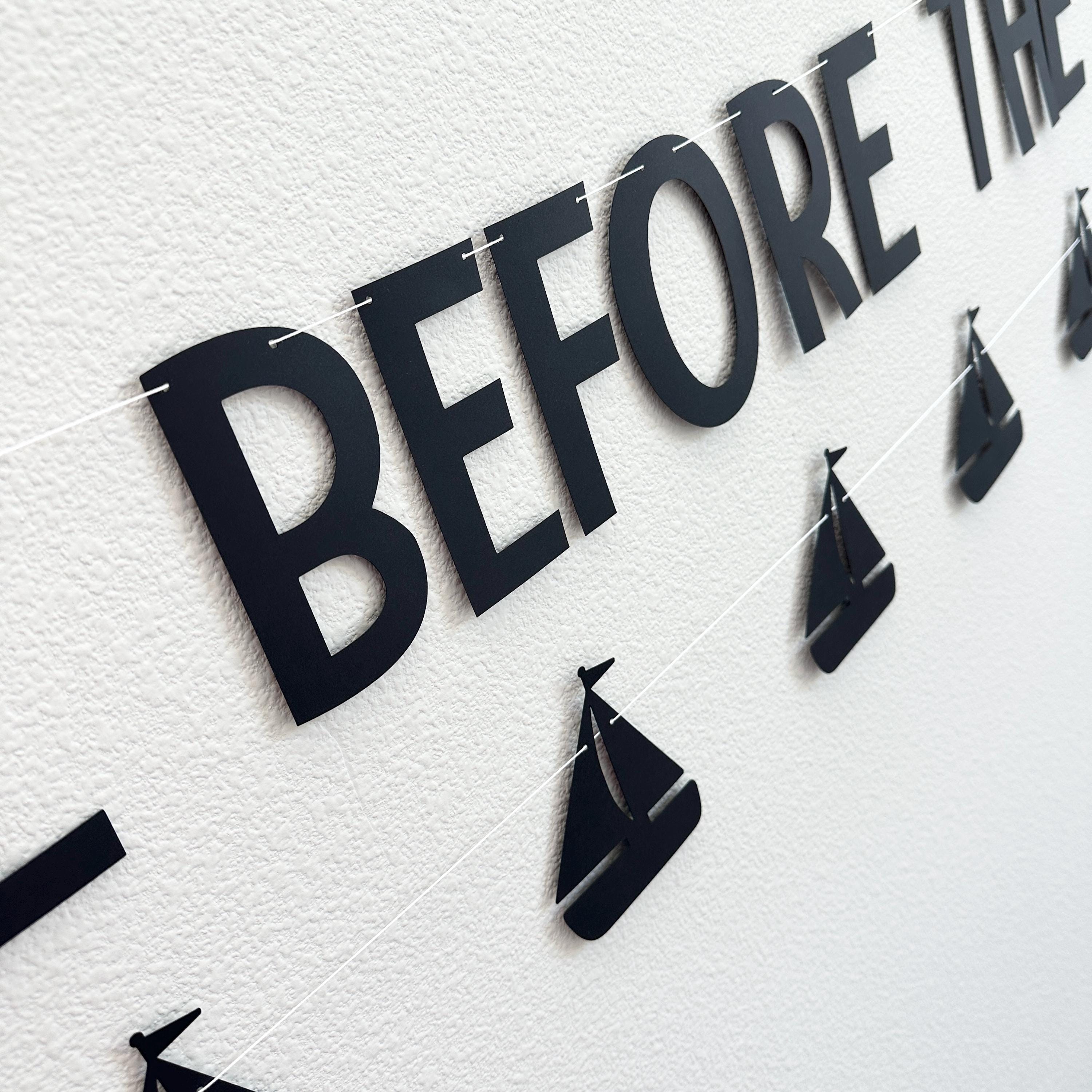 Last Sail Before The Veil, Bachelorette Party, Bachelorette Decorations, Bachelorette Ideas, Last Sail Before The Veil Banner