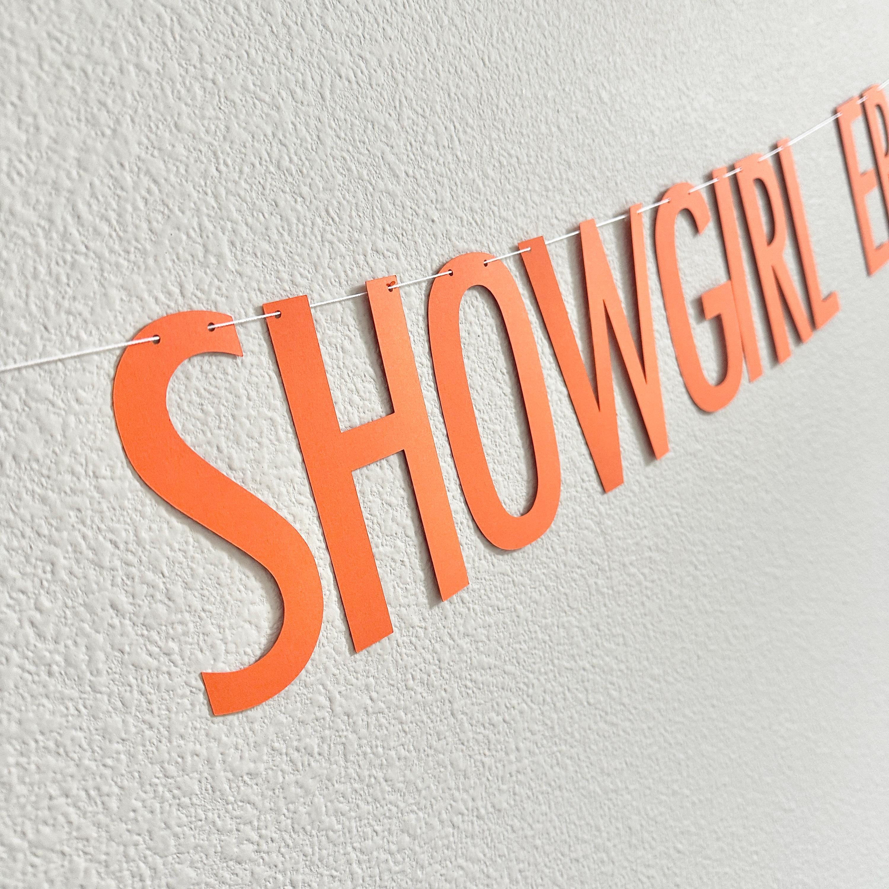 In My Showgirl Era, Showgirl Era Party Decorations, Showgirl Theme Banner, Showgirl Era Birthday Party, Showgirl Era Decorations