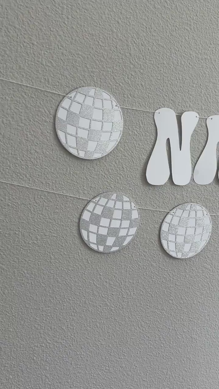 Last Disco Banner, Name&#39;s Last Disco, Disco Bachelorette, Disco Themed Bachelorette, Bachelorette Ideas