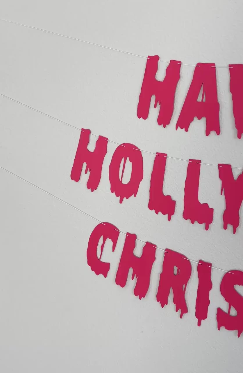 Have A Holly Jolly Christmas, Halloween Themed Christmas Decorations, Halloween Christmas Party, Unique Christmas Ideas