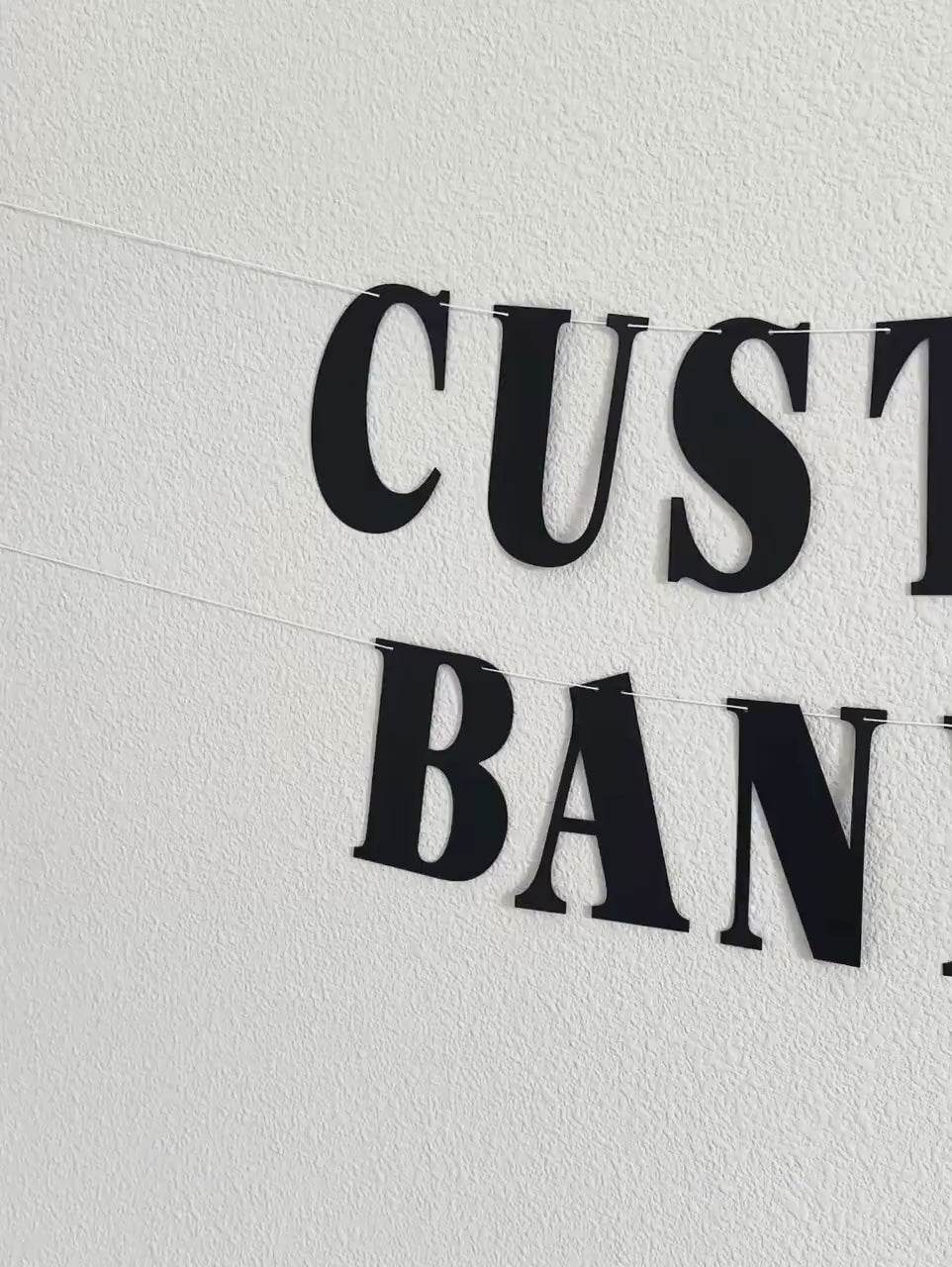 Custom Banner, Custom Serif Font Banner, Classy Banner, Custom Classic Banner, Custom Serif Banner