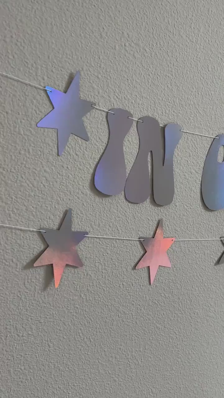 In Our Birthday Era, In Our Birthday Era Banner, Holographic Banner, Birthday Era Decorations