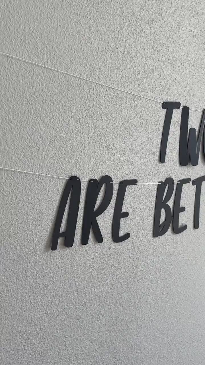Two Brides Are Better Than One, Lesbian Wedding, 2 Brides Are Better Than 1, 2 Brides Banner, Custom Banner, Lesbian Wedding Decorations