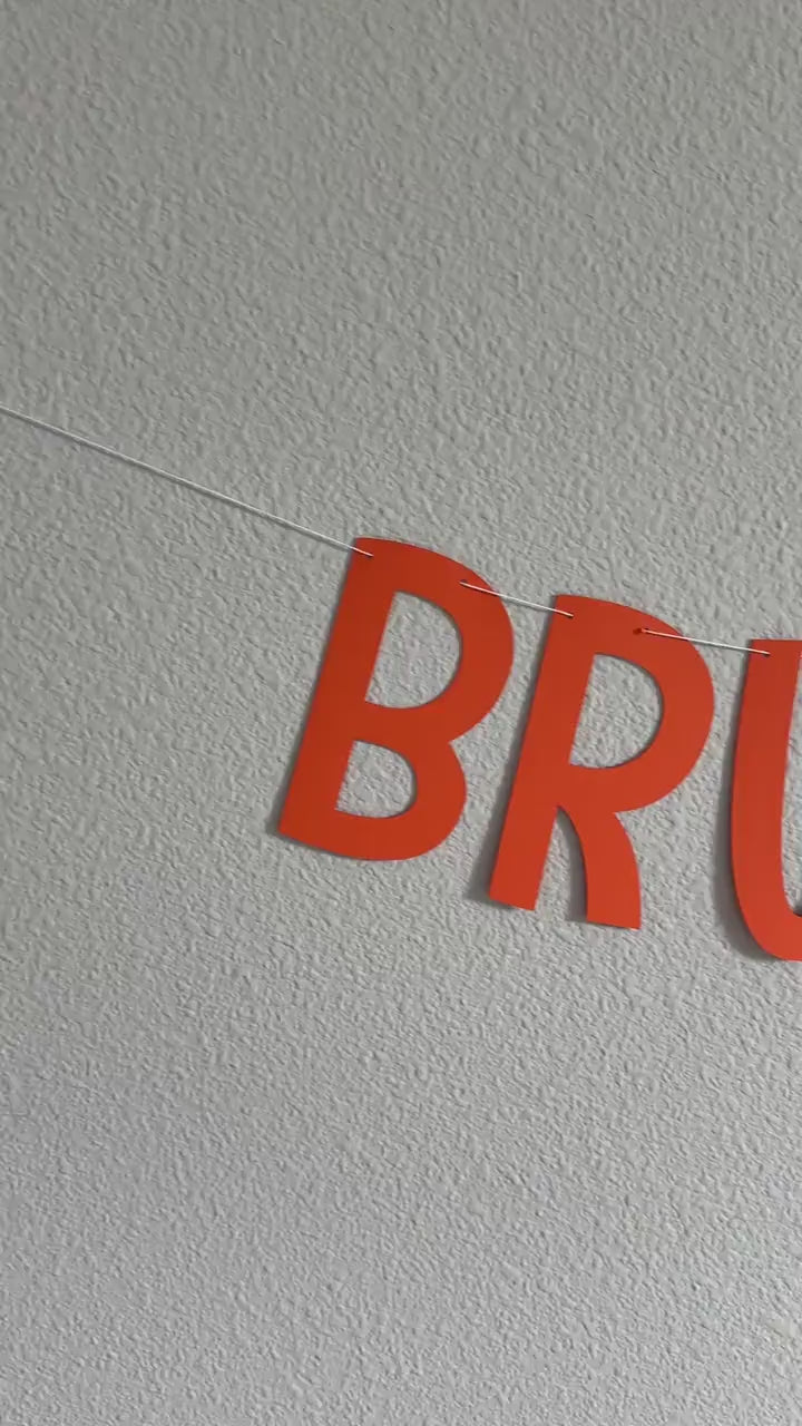 Bruh I&#39;m Ten, 10th Birthday Banner, Tenth Birthday Decorations, Bruh I&#39;m Ten Banner, 10th Birthday Ideas, Boys 10th Birthday, Orange 10th