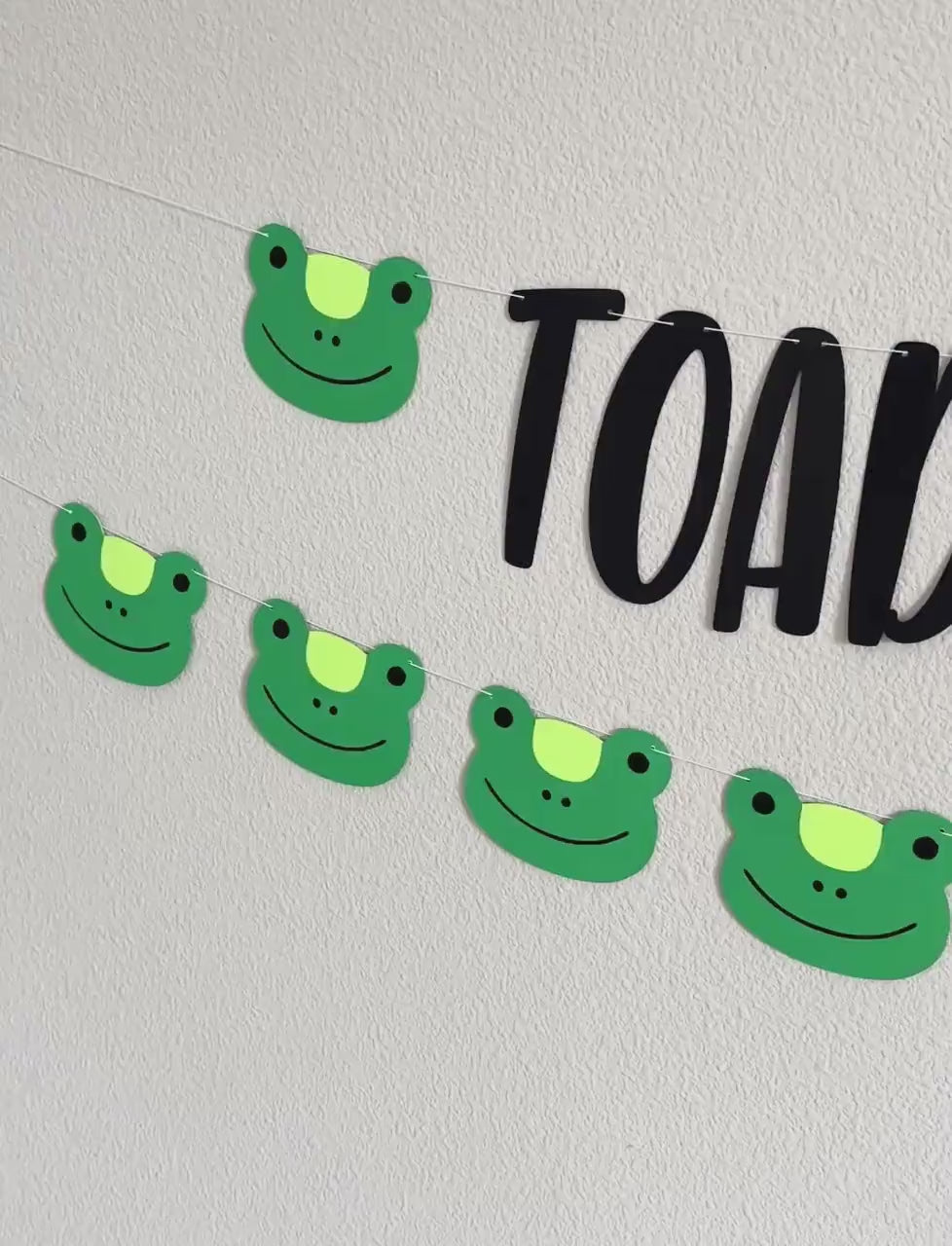 Toadally Two, Toad Themed 2nd Birthday Decorations, 2nd Birthday Ideas, Toad Birthday Party, Frog Birthday Party Decorations