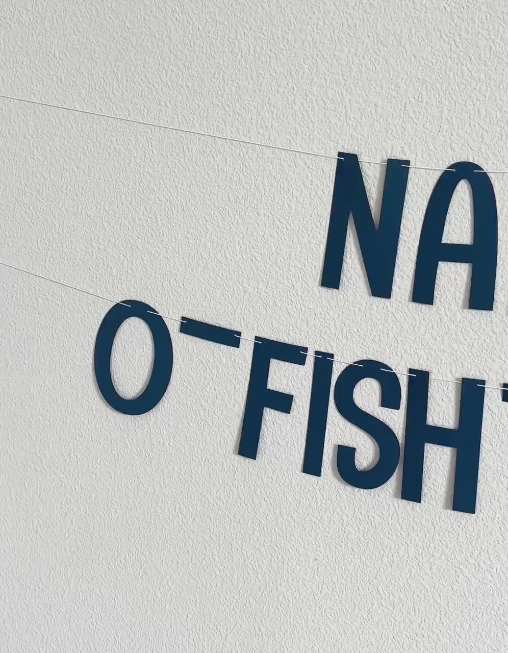 O-Fish-Ally One, 1st Birthday Banner, Fish Themed Birthday Decorations, Fish Birthday, 1st birthday Party Ideas, Boys 1st Birthday