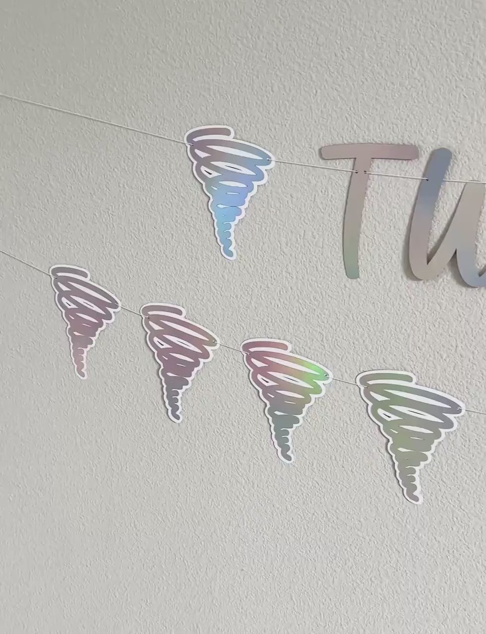TWOnado, Twonado Banner, Twonade Decorations, 2nd Birthday Banner, Tornado Decorations, Tornado Birthday Party