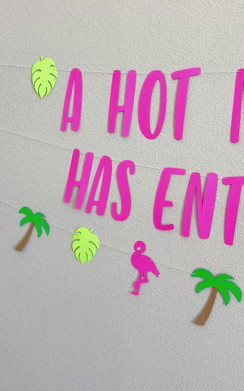 A Hot New Bombshell Has Entered The Villa, Bombshell Themed Bachelorette Party, A Hot New Bombshell Decorations