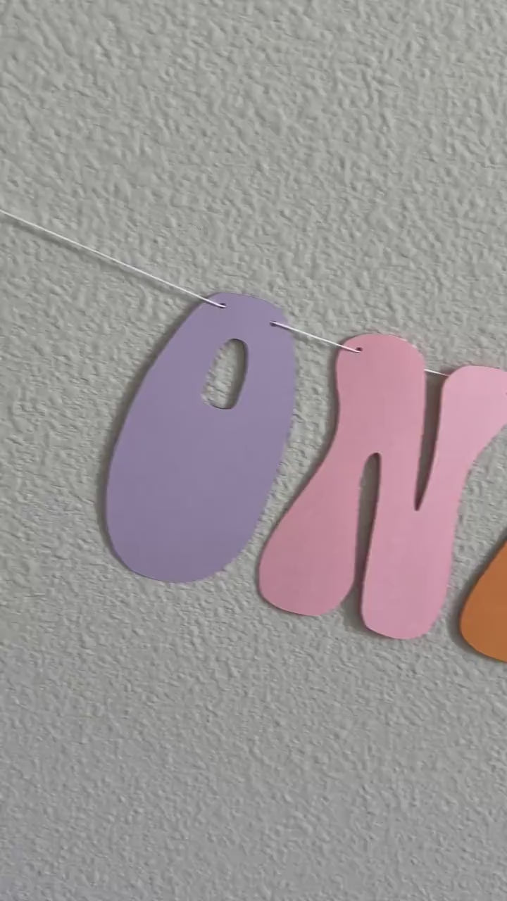 One Spooky Babe, Halloween Themed 1st Birthday Banner, October 1st Birthday Decorations, Spooky One, Girls 1st Birthday Theme Ideas