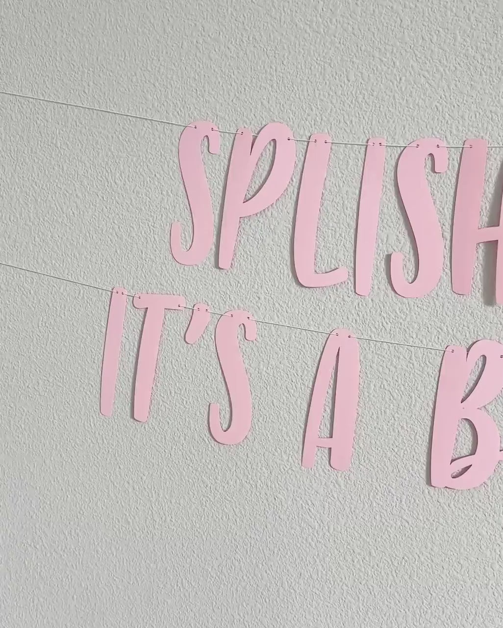 Splish Splash It&#39;s A Baby Bash, Baby Shower Decorations, Summer Baby Shower, Pool Party Baby Shower, Beach Themed Baby Shower