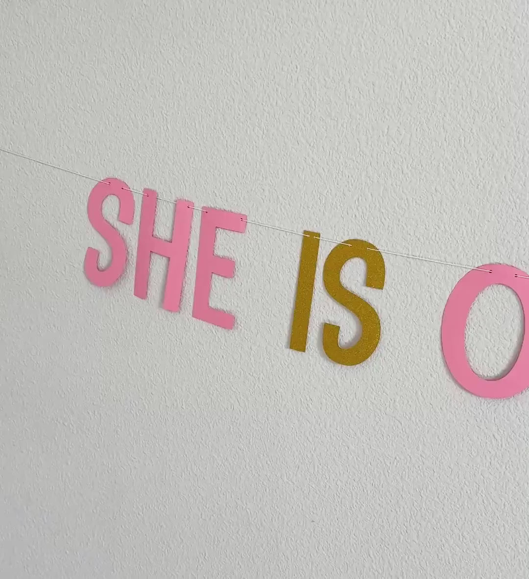 She Is One Tough Cookie, Cookie Themed 1st Birthday Banner, One Tough Cookie Banner, Girls 1st Birthday Ideas