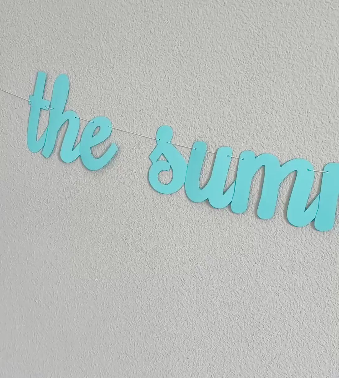 The Summer I Turned 16, 16th Birthday Party, Summertime Birthday Banner, Summer Birthday Decorations, The Summer I Turned 16 Banner