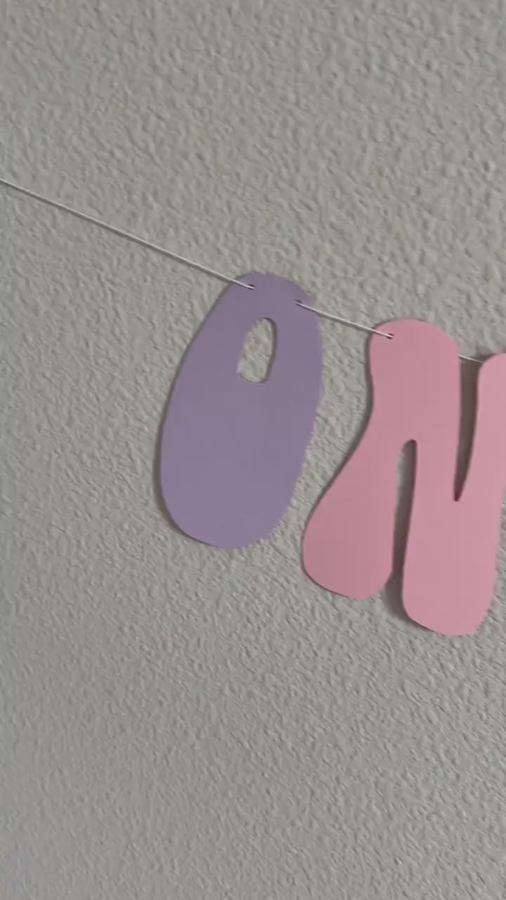 One Spooky Boo, Halloween Themed 1st Birthday Banner, October 1st Birthday Decorations, Spooky One, Girls 1st Birthday Theme, Spooky Boo