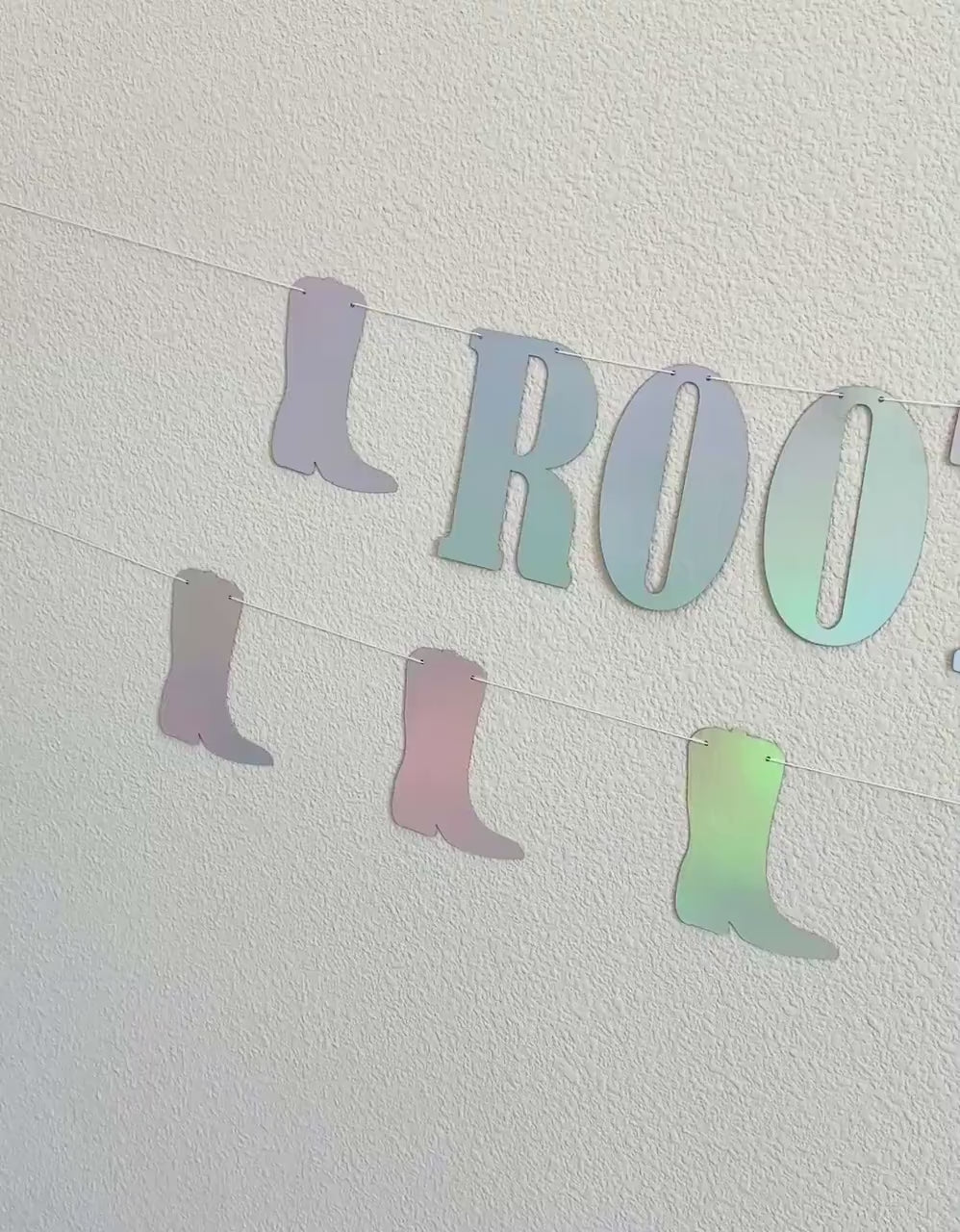 Rootin&#39; Two-Tin, Rootin&#39; Two-Tin Birthday Party Decorations, Cowboy Themed 2nd Birthday Banner, 2nd Birthday Theme Ideas