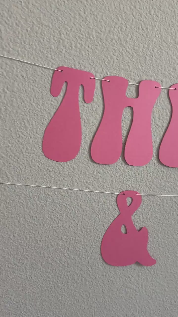 Thirty Flirty & Thriving, 30th Birthday, 30th Birthday Decorations, Thirty Flirty and Thriving Banner