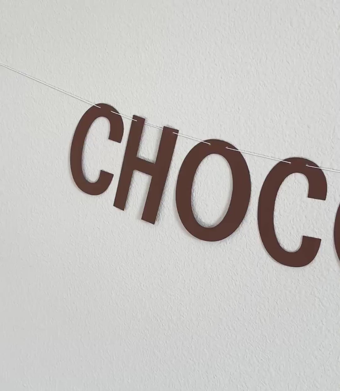 Chocolate Bar, Chocolate Bar Banner, Chocolate Bar Decorations, Chocolate Fondue Decorations, Chocolate Themed Party Decorations