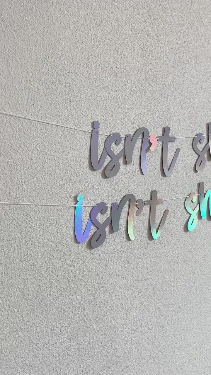 Isn&#39;t She Lovely Isn&#39;t She ONEderful, 1st Birthday Ideas, Isn&#39;t She Lovely, Isn&#39;t She Onederful, First Birthday Banner Decorations